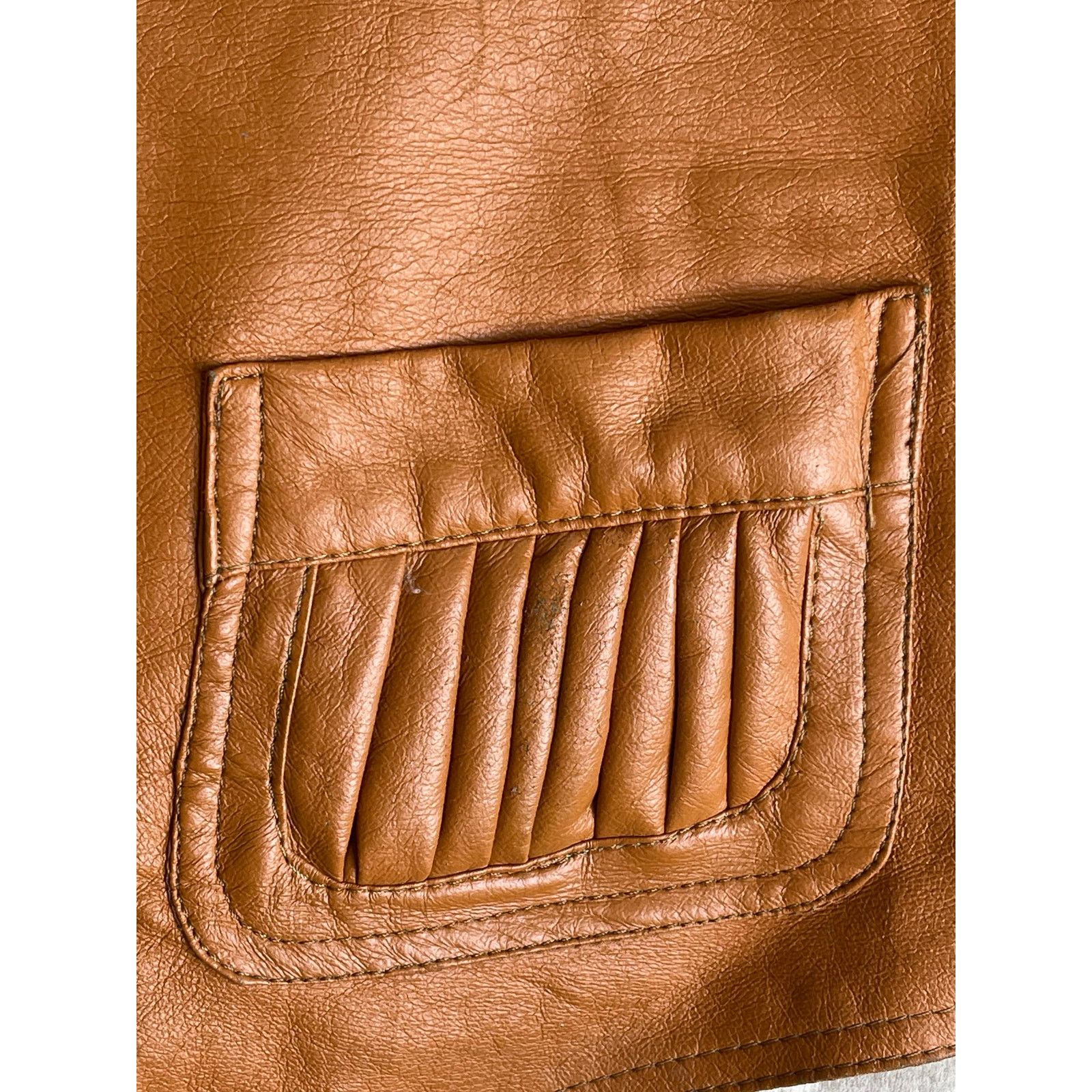 Vintage Cortini Vintage 70s Western Bellows Pocket Vest Brown M Size US M / EU 48-50 / 2 - 7 Thumbnail