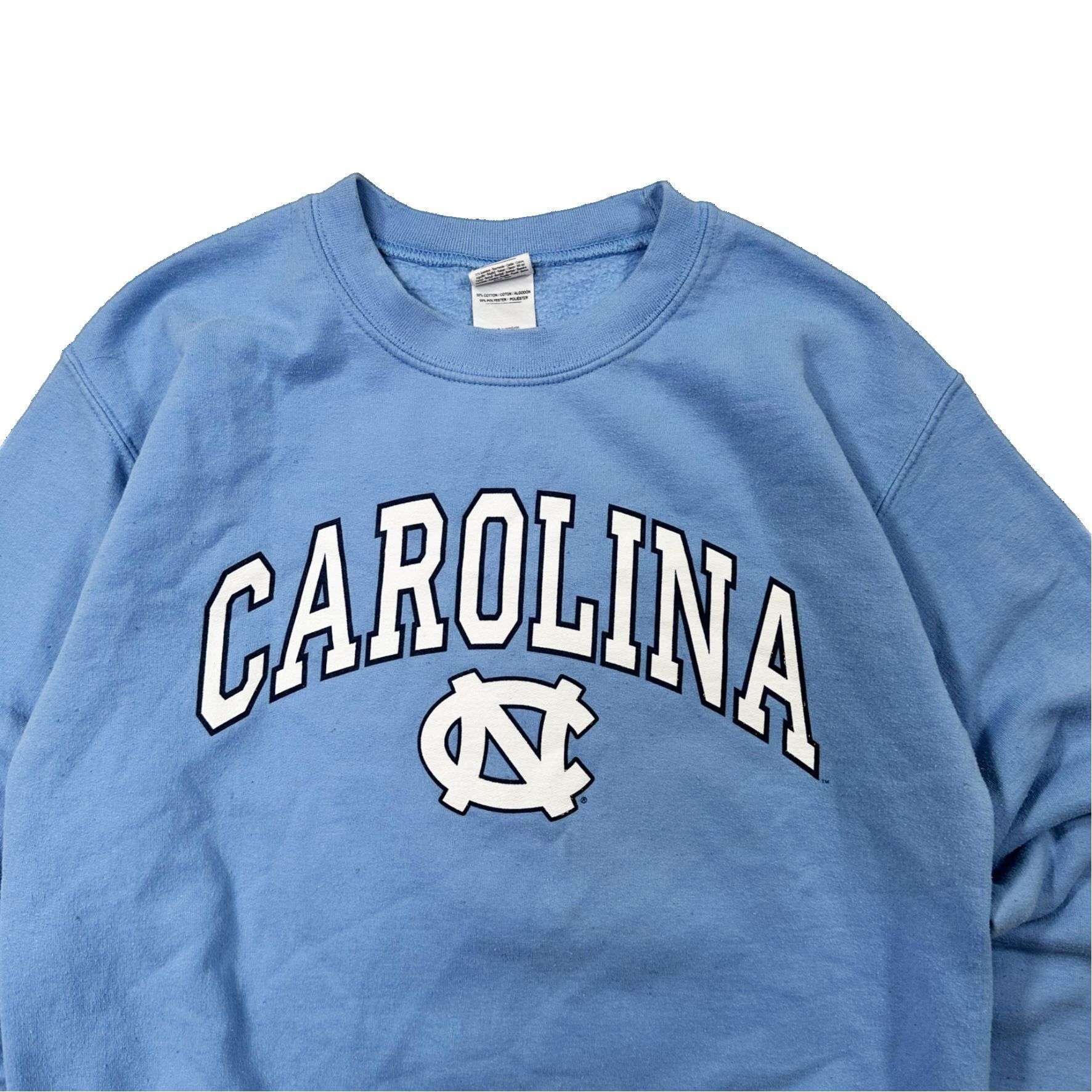 Vintage Vintage 00s Y2K Carolina Tar Heels Graphic Sweater Size US S / EU 44-46 / 1 - 2 Thumbnail