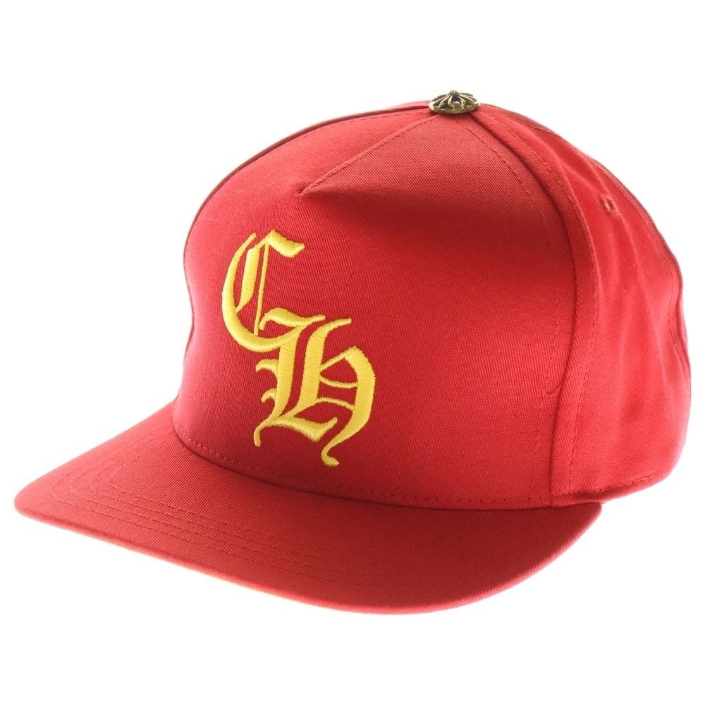 帽子 CHROME HEARTS CH BASEBALL TRUCKER CAP Chrome Hearts CH Baseball Trucker Cap Red Yellow