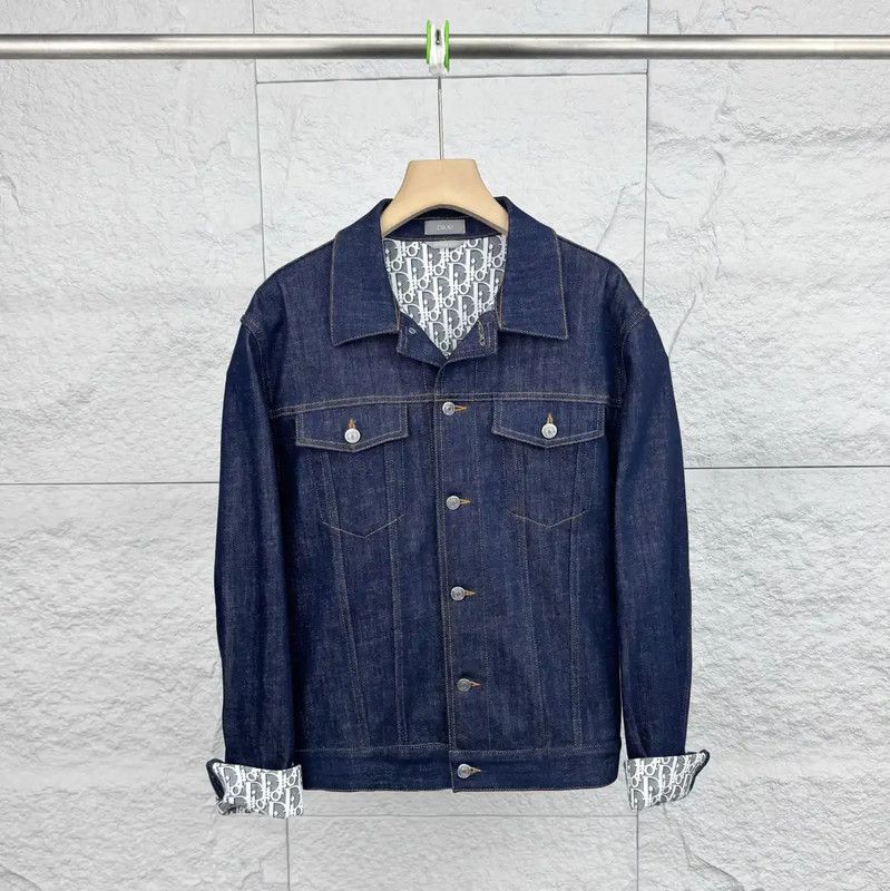 Dior Dior Blue Cotton Women's Jacket 0089 Size ONE SIZE - 1 Thumbnail