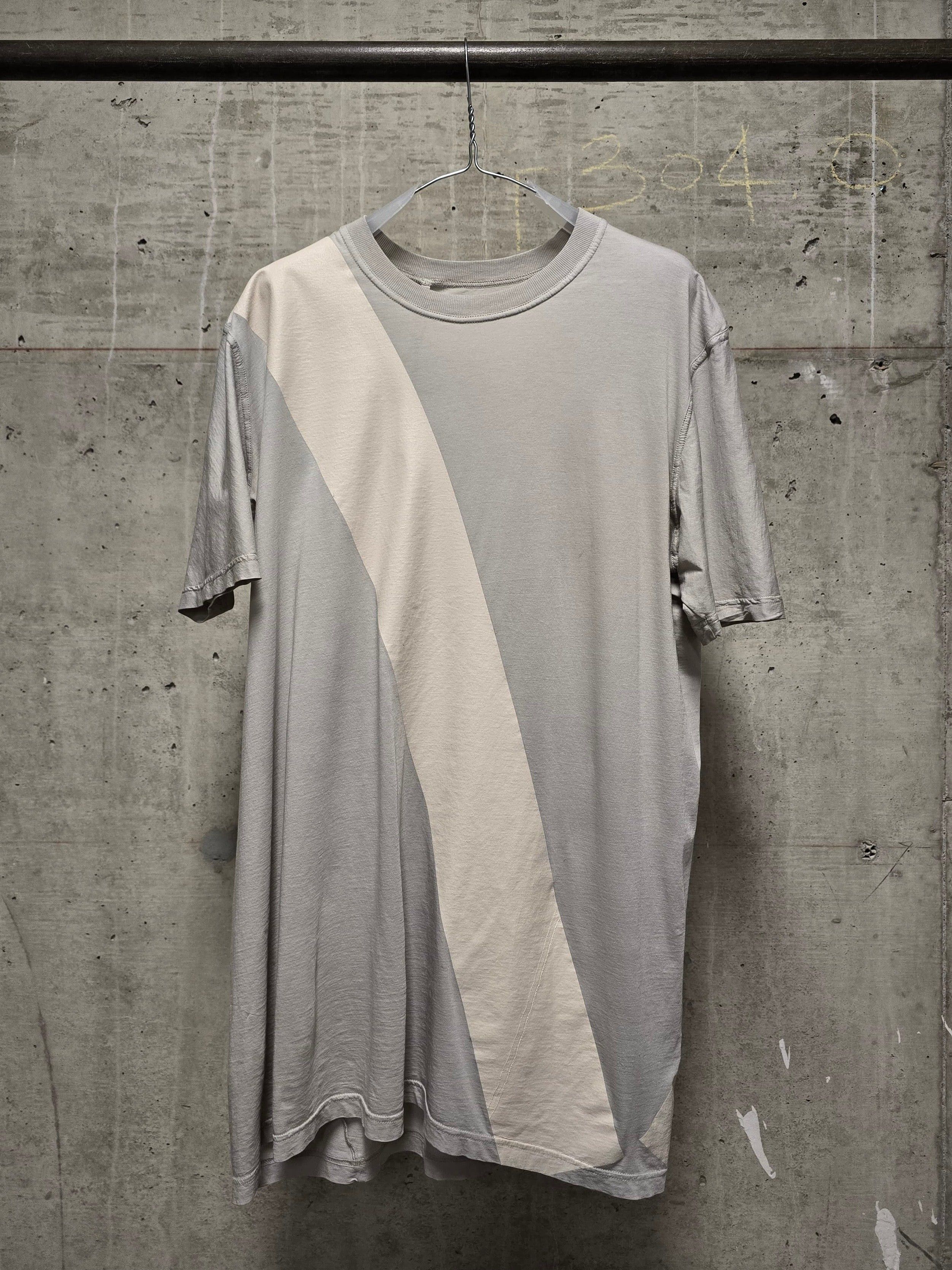 11 by Boris Bidjan Saberi Grey Stripe T-shirt