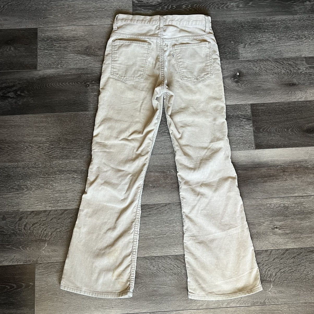 Levi's Vintage 1970s Levi’s Corduroy Bell Bottom Flare Jeans 27x28 Size US 27 - 1 Thumbnail