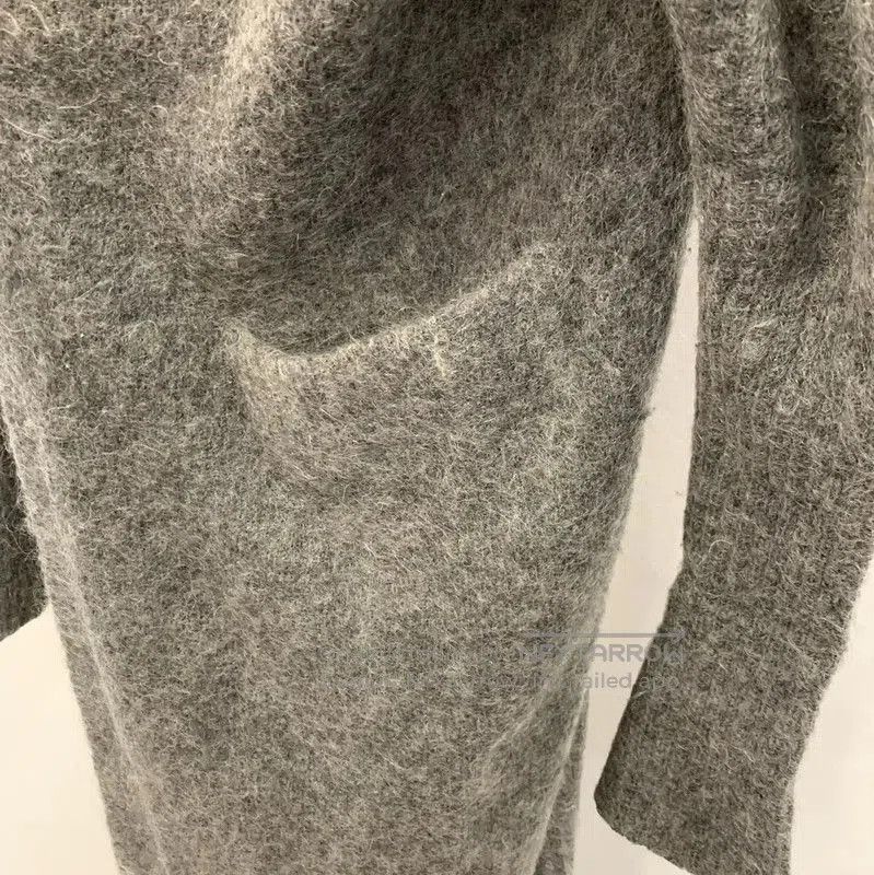 Acne Studios Acne Studios Gray Mohair Women's Cardigan. Size XS / US 0-2 / IT 36-38 - 4 Thumbnail