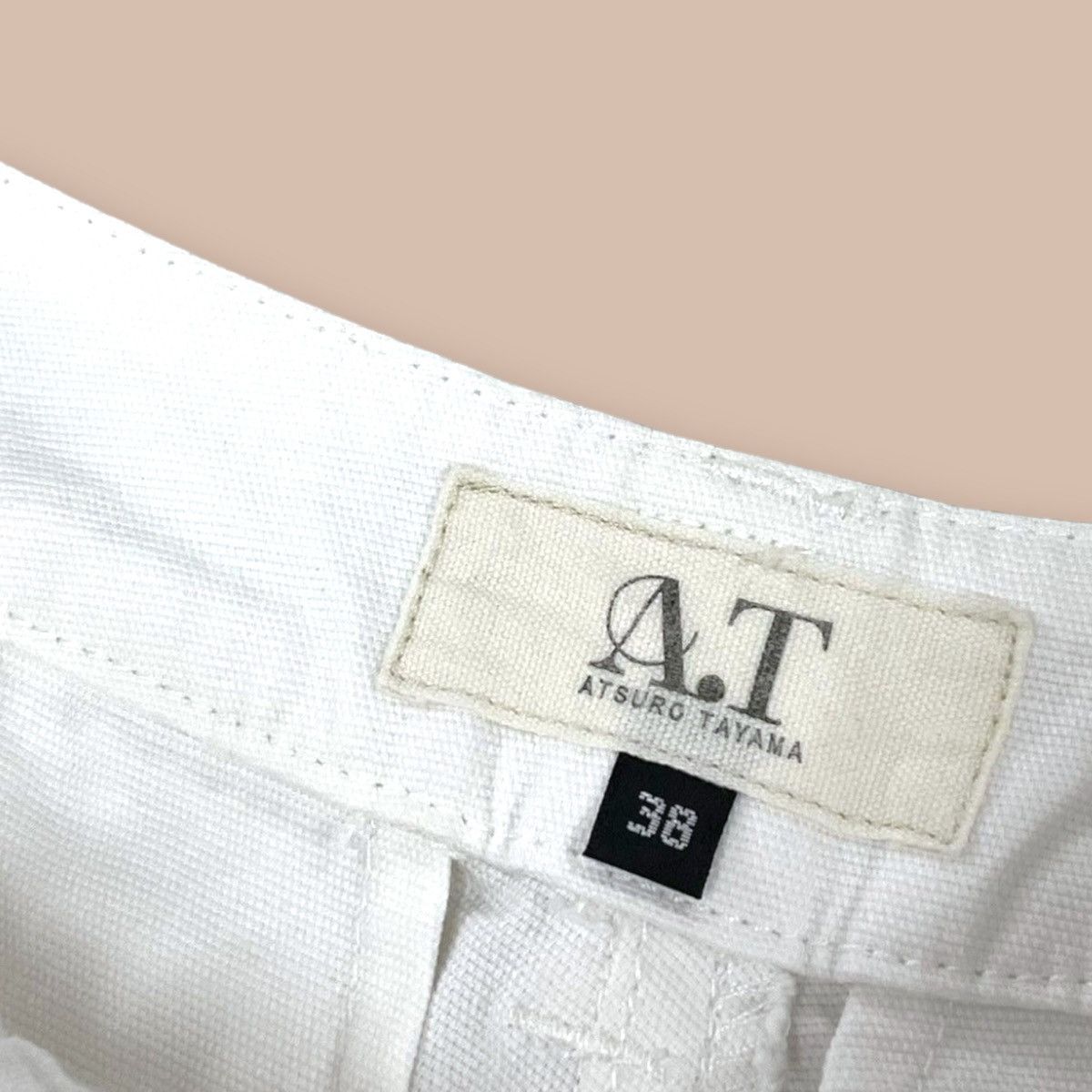 If Six Was Nine Atsuro Tayama White Cinched Pants Size US 38 / EU 54 - 10 Thumbnail