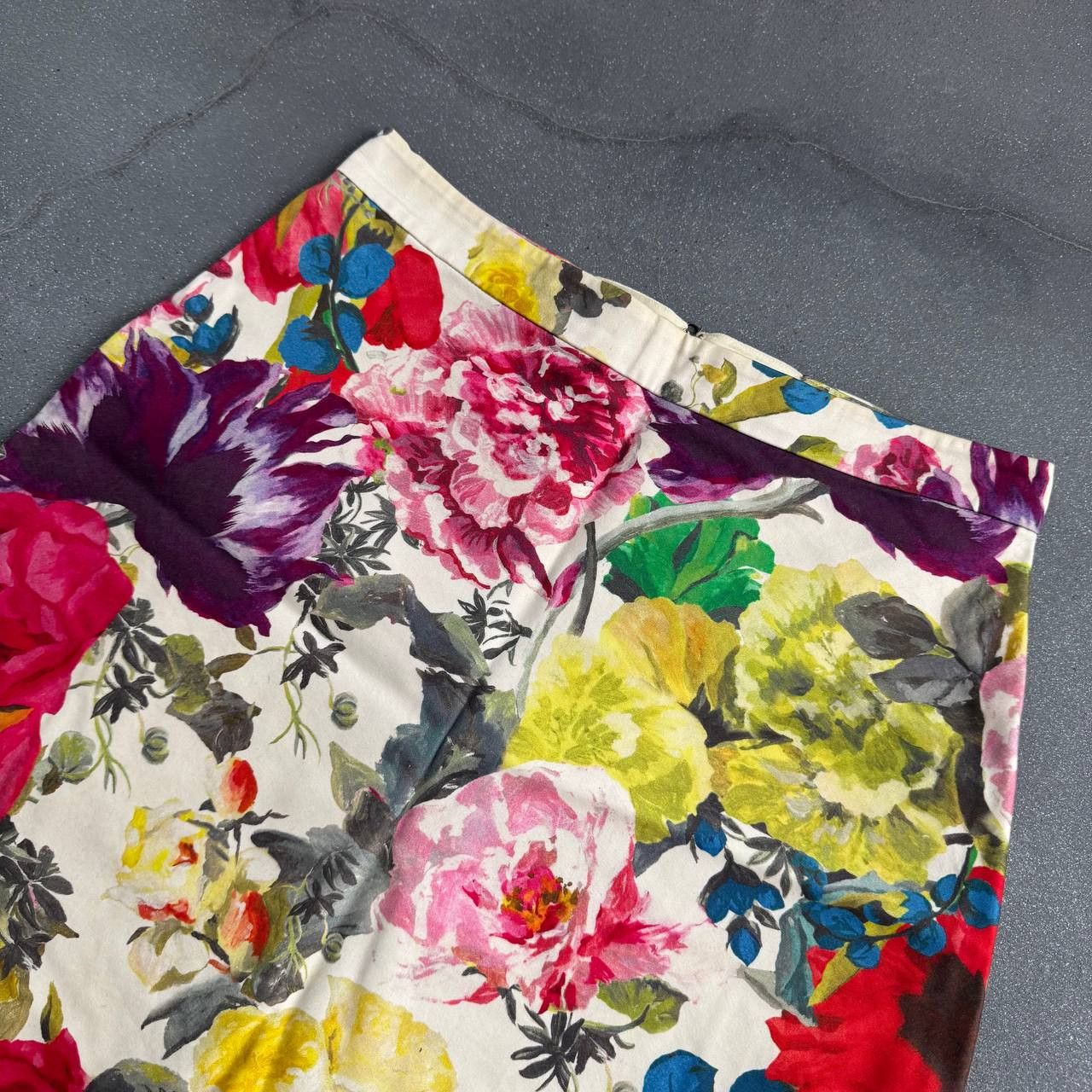 Alice + Olivia × Japanese Brand Alice + Olivia Multicolour Floral Skirt Size 27" / US 4 / IT 40 - 3 Thumbnail