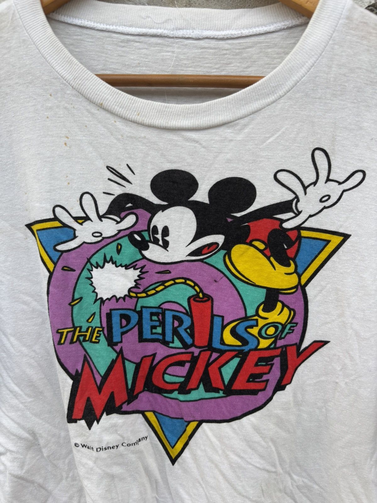 Vintage Vintage 80s/90s Disney "The Perils of Mickey" Size US M / EU 48-50 / 2 - 3 Thumbnail
