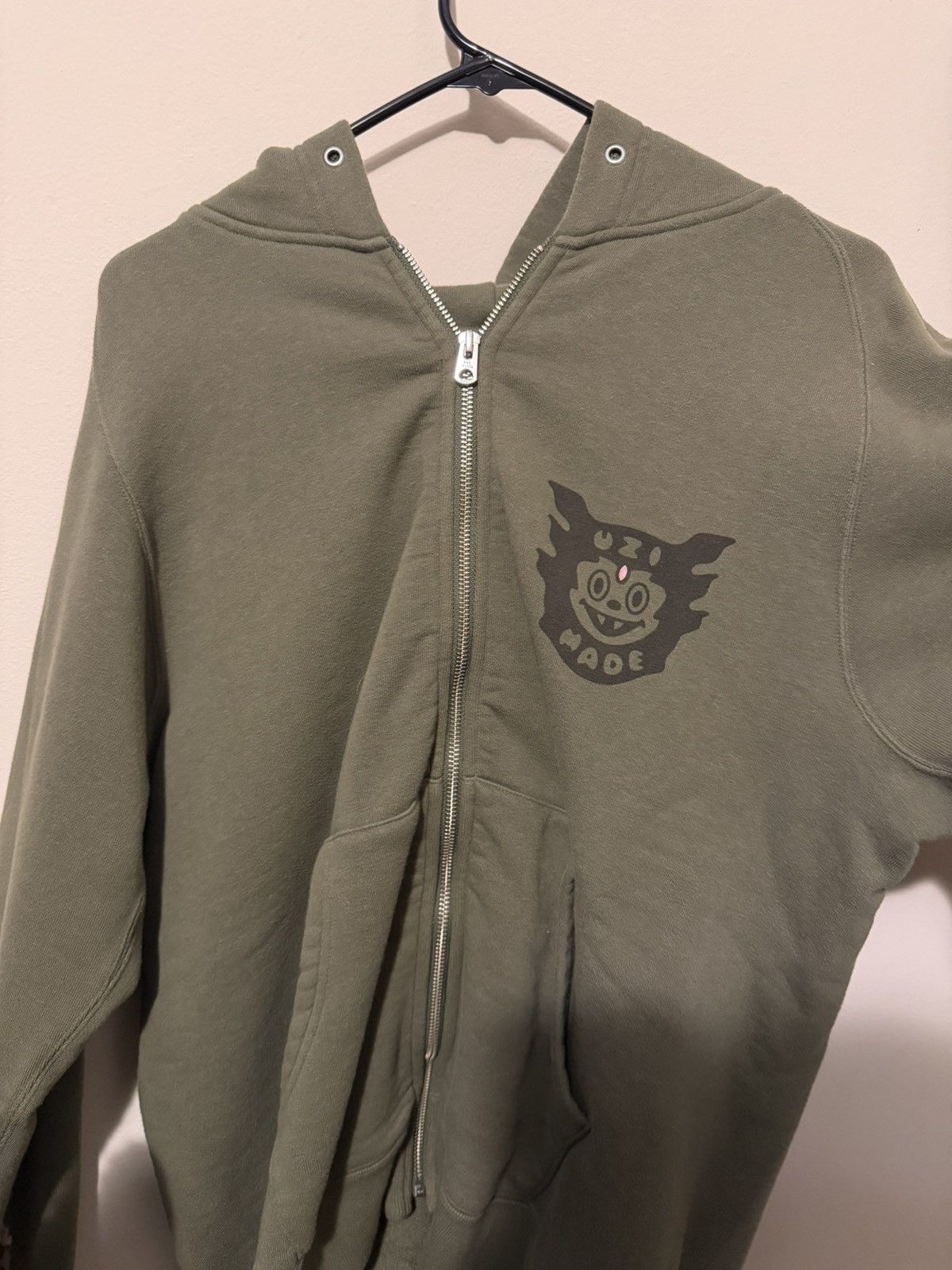 Human Made × Wtaps Human Made x WTAPS Sweethearts Hoodie White Sz