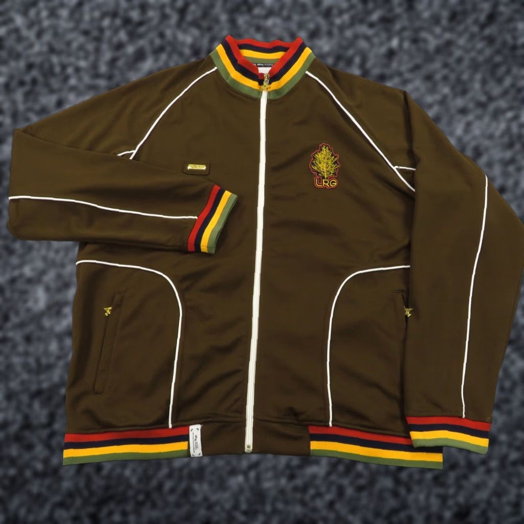 Vintage LRG Bomber Jacket XXXL Men Y2K Full Art Back Graphic Vintage 90s Hip Hop Sports Animals Zipper Pockets All Seasons Fall Spring Summer Winter Size US XXL / EU 58 / 5 - 1 Thumbnail