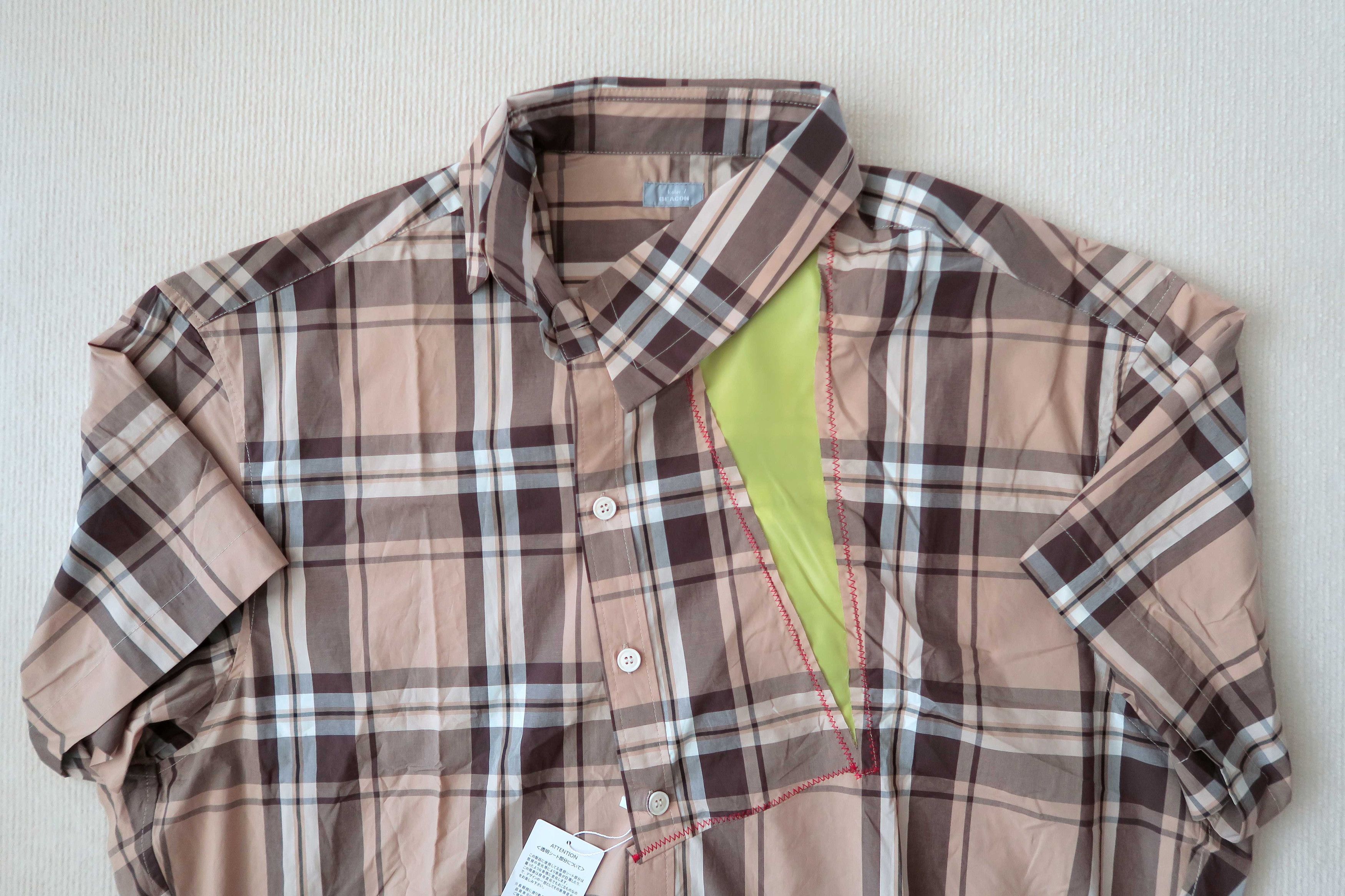 Kolor Kolor Japan Beacon Neon Detail Plaid Shirt Size US L / EU 52-54 / 3 - 3 Thumbnail