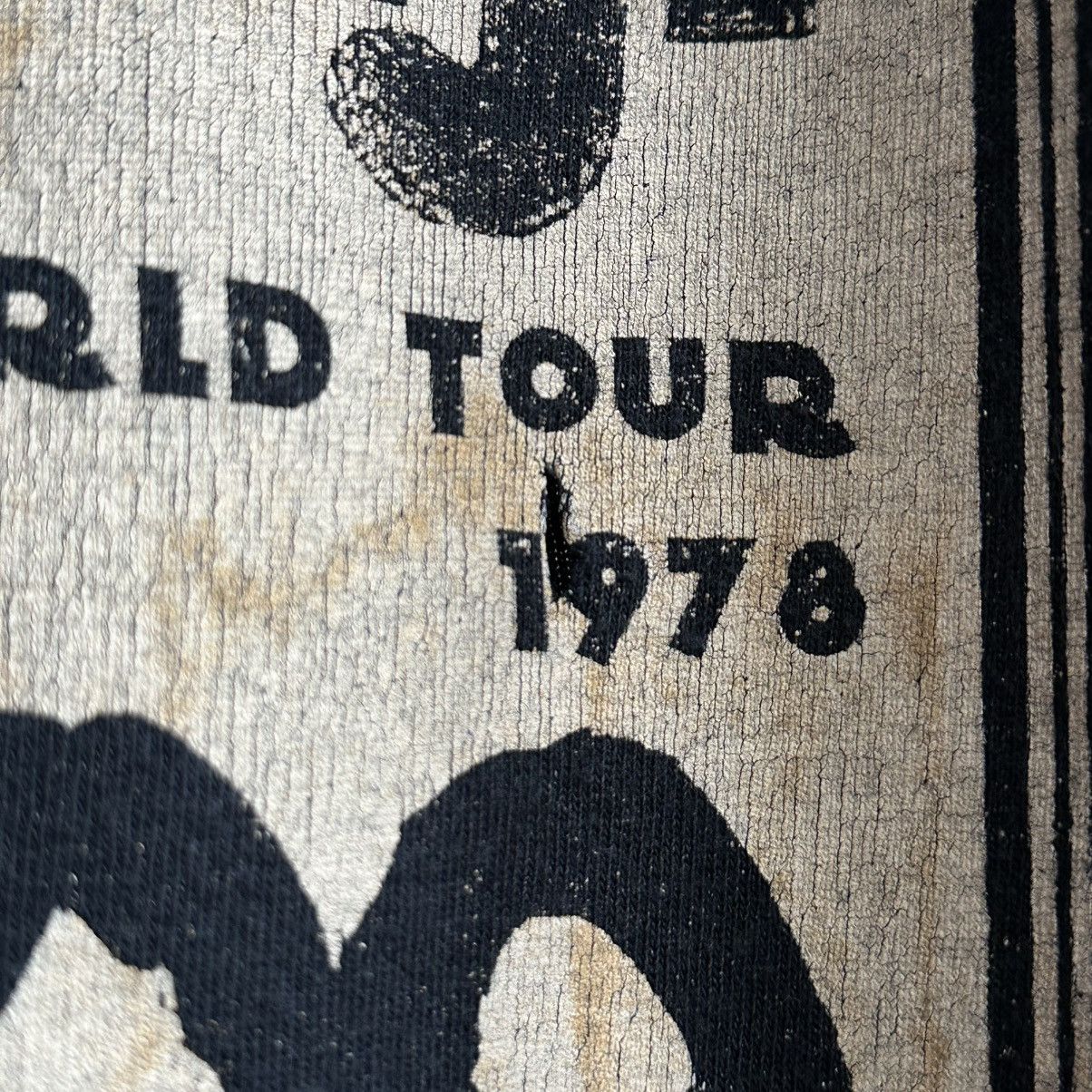 Band Tees VINTAGE BLACK SABBATH WORLD TOUR 1978 TEE Size US XL / EU 56 / 4 - 6 Thumbnail