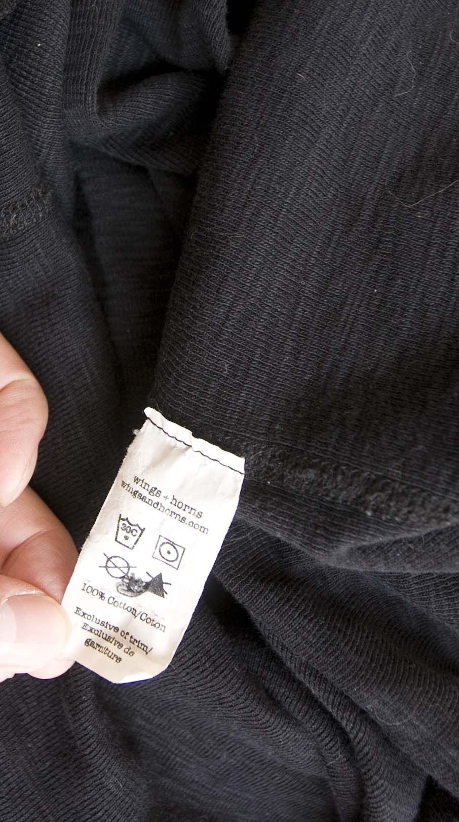 Wings + Horns Wings + Horns Polo Shirt Size L Dark Gray/ Black Size US L / EU 52-54 / 3 - 6 Thumbnail