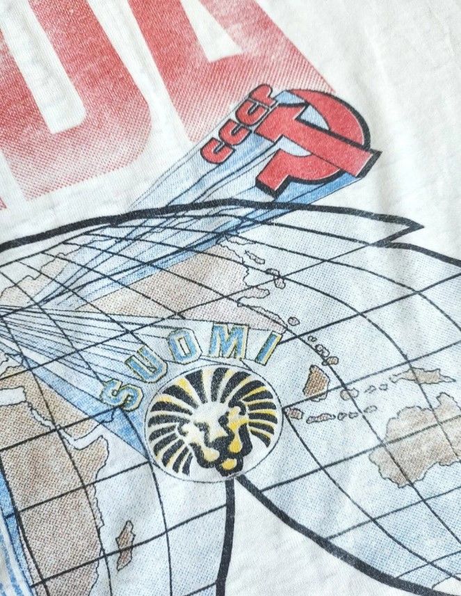 Vintage Vintage Couple Canada Cup 1991 t- shirt Size US XL / EU 56 / 4 - 9 Thumbnail