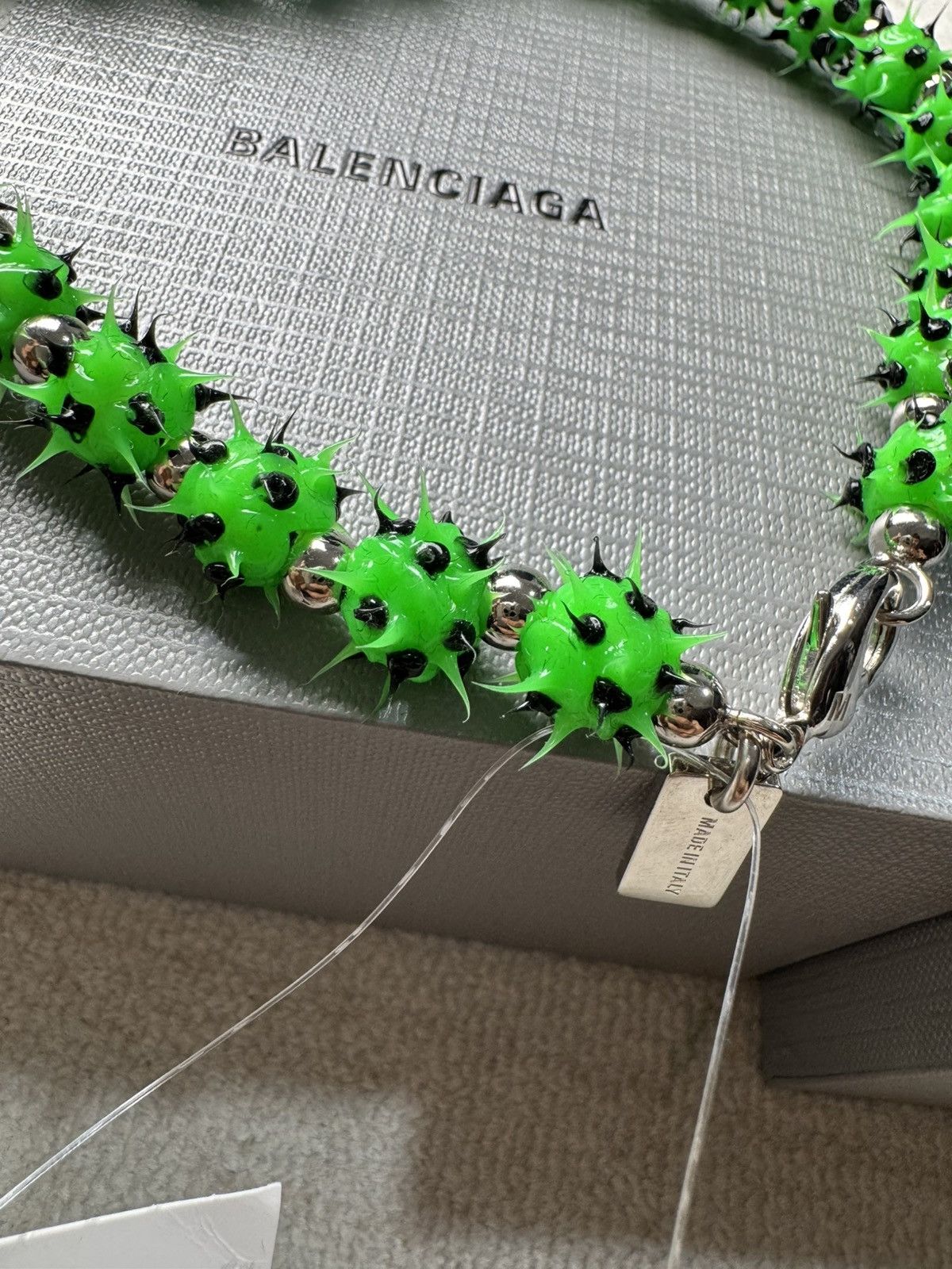 Balenciaga Malibu silicone chocker Size ONE SIZE - 2 Thumbnail
