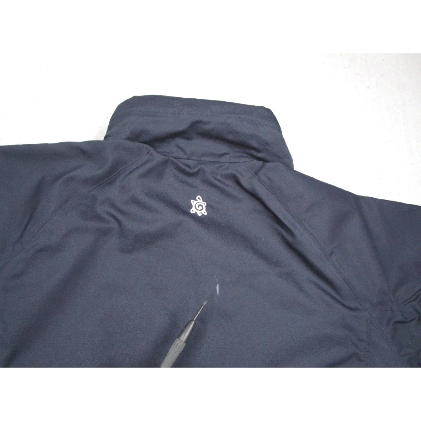 Vintage Turtleson Jacket Mens Small Blue Full Zip Waterproof Pockets Adjustable Golf Travel Size US S / EU 44-46 / 1 - 4 Thumbnail