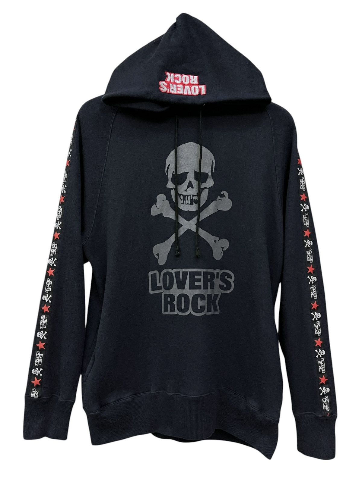 Super Lovers 💀Vintage Super Lovers Lover's Rock Punk Skull Hoodie Japan Size US L / EU 52-54 / 3 - 3 Thumbnail