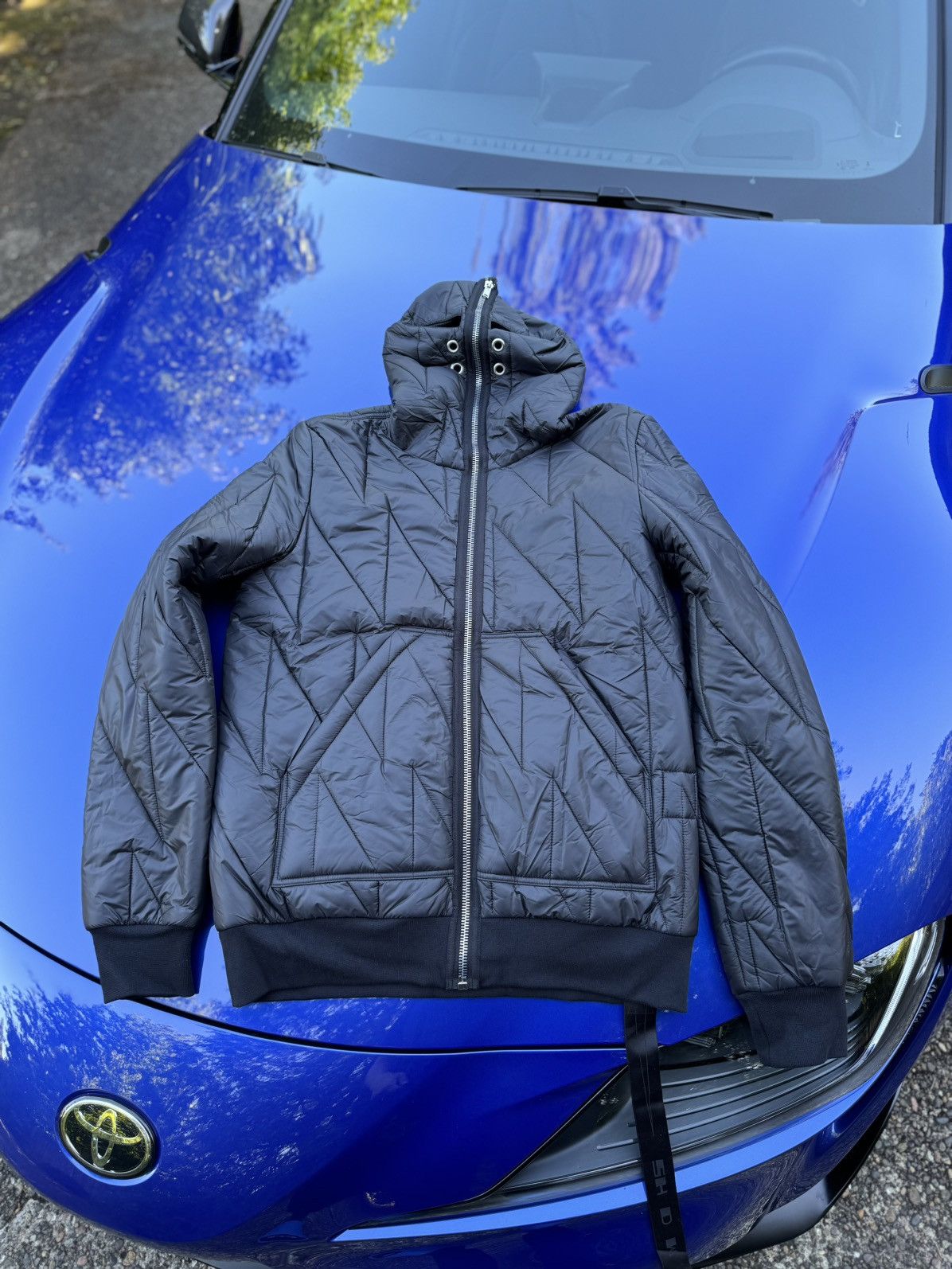 Rick Owens Drkshdw Nylon Gimp Jacket in Black