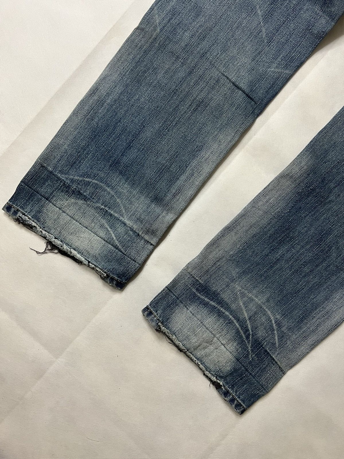 Edwin Vintage Edwin 503 Regular Distressed Denim Size US 29 - 9 Thumbnail