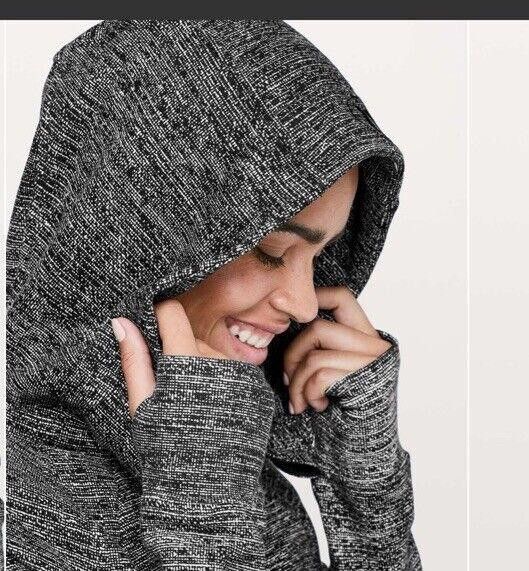 Designer Lululemon Scuba Hoodie Cotton Fleece Heathered Core Grey 8 Size M / US 6-8 / IT 42-44 - 3 Thumbnail