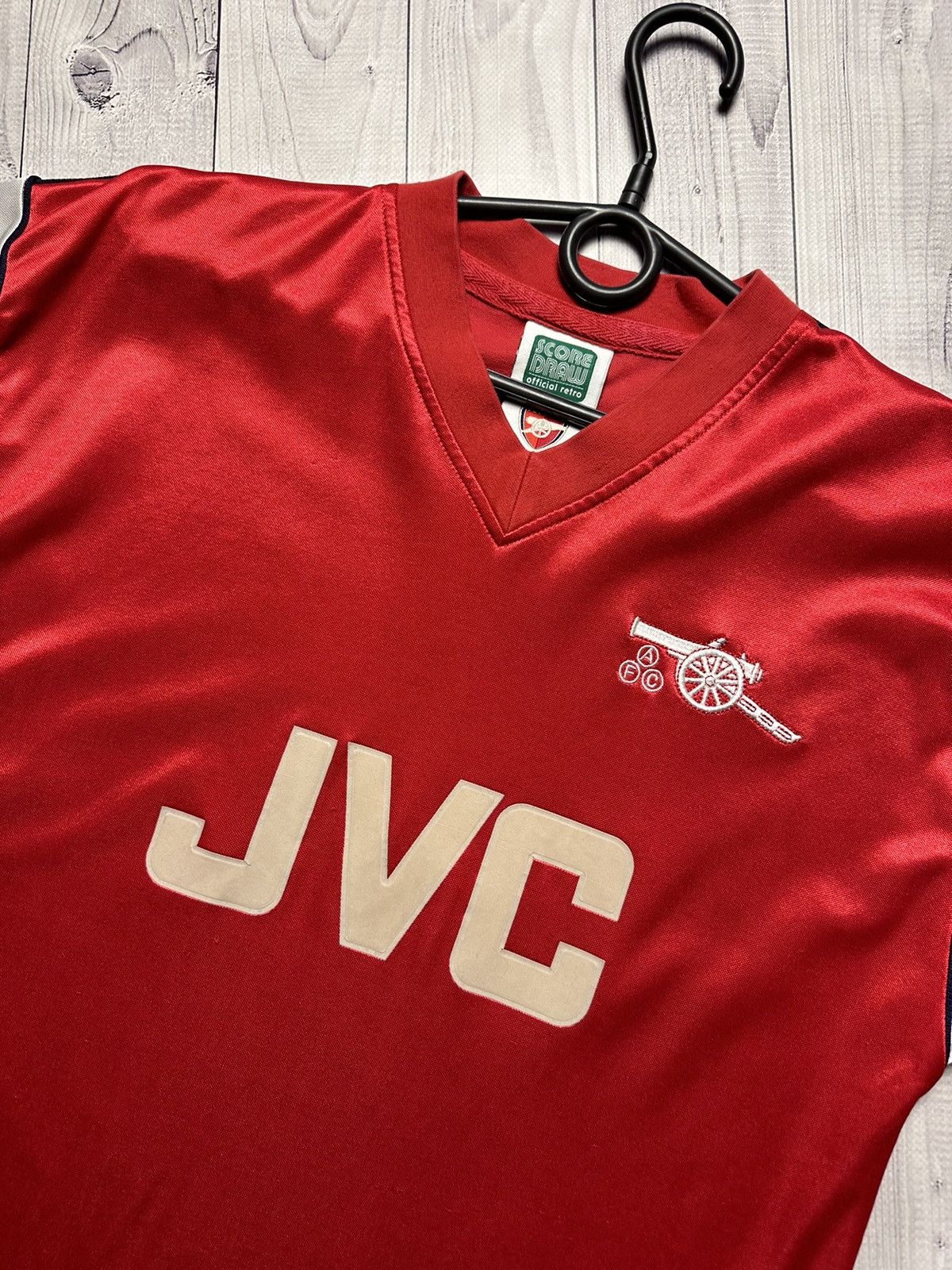 Vintage Vintage Arsenal soccer jersey retro size S JVC Size US S / EU 44-46 / 1 - 3 Thumbnail