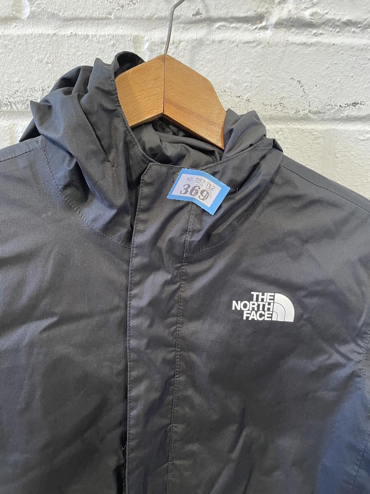 The North Face The North Face Men's Black Rain Jacket with Hood Size US L / EU 52-54 / 3 - 2 Thumbnail