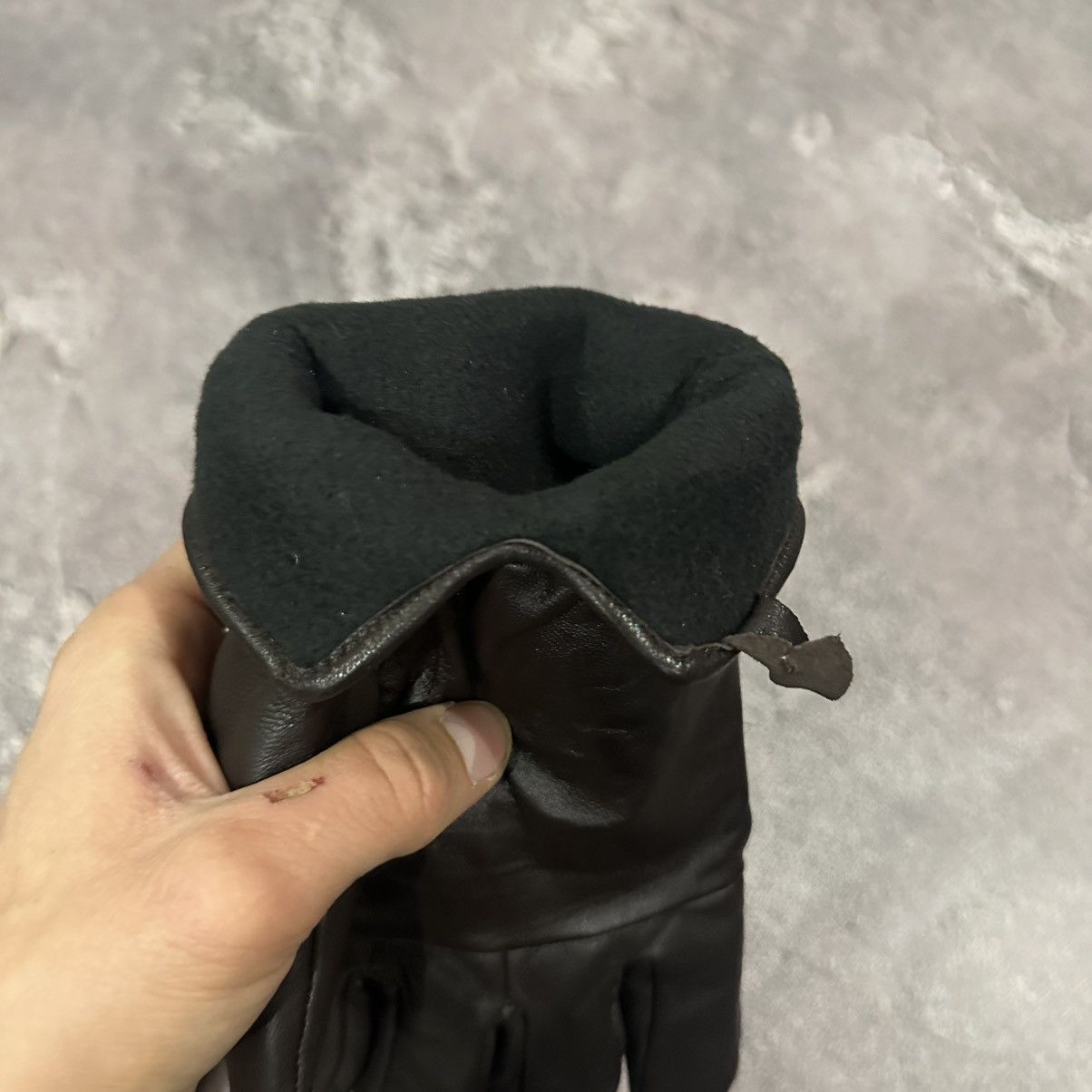 Harris Tweed NEW - Harris Tweed Men’s Gloves L/XL Wool/Leather Size ONE SIZE - 10 Thumbnail