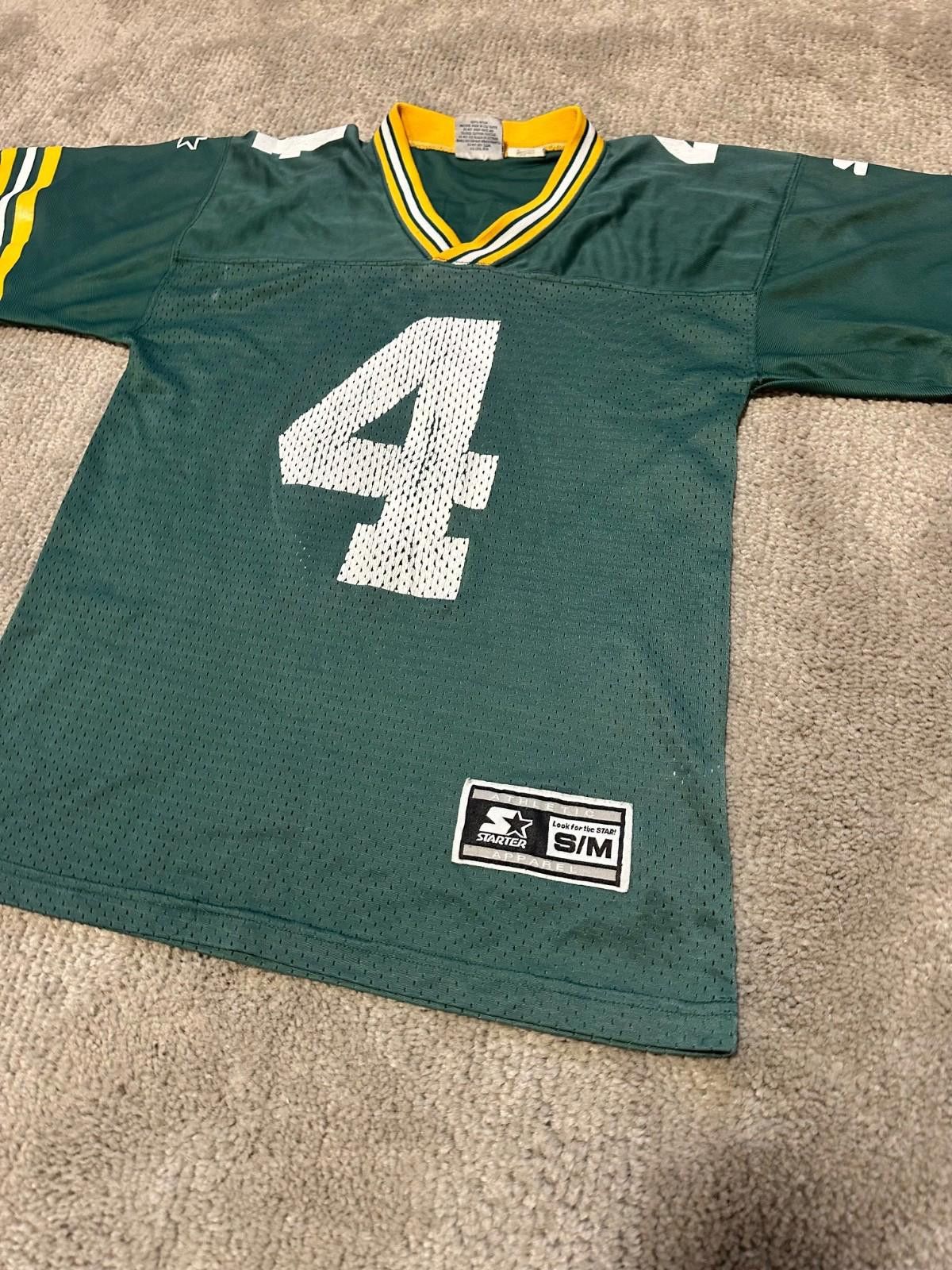 Starter Vintage Starter Green Bay Packers Brett Favre Green #4Jersey Size US M / EU 48-50 / 2 - 2 Thumbnail