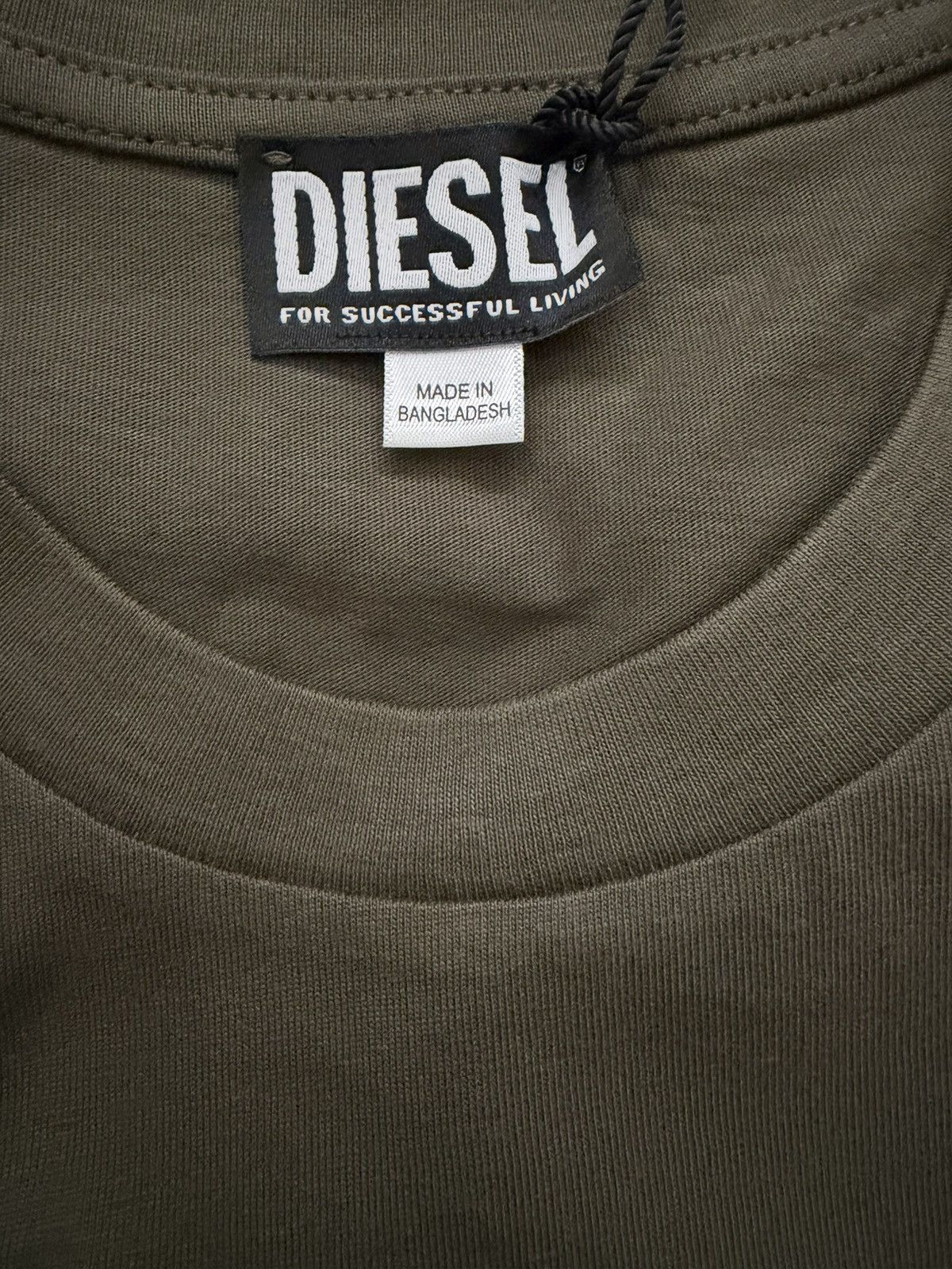 Diesel Diesel T-Just Small D Logo Maglietta T-Shirt Green Size M Size US M / EU 48-50 / 2 - 5 Thumbnail