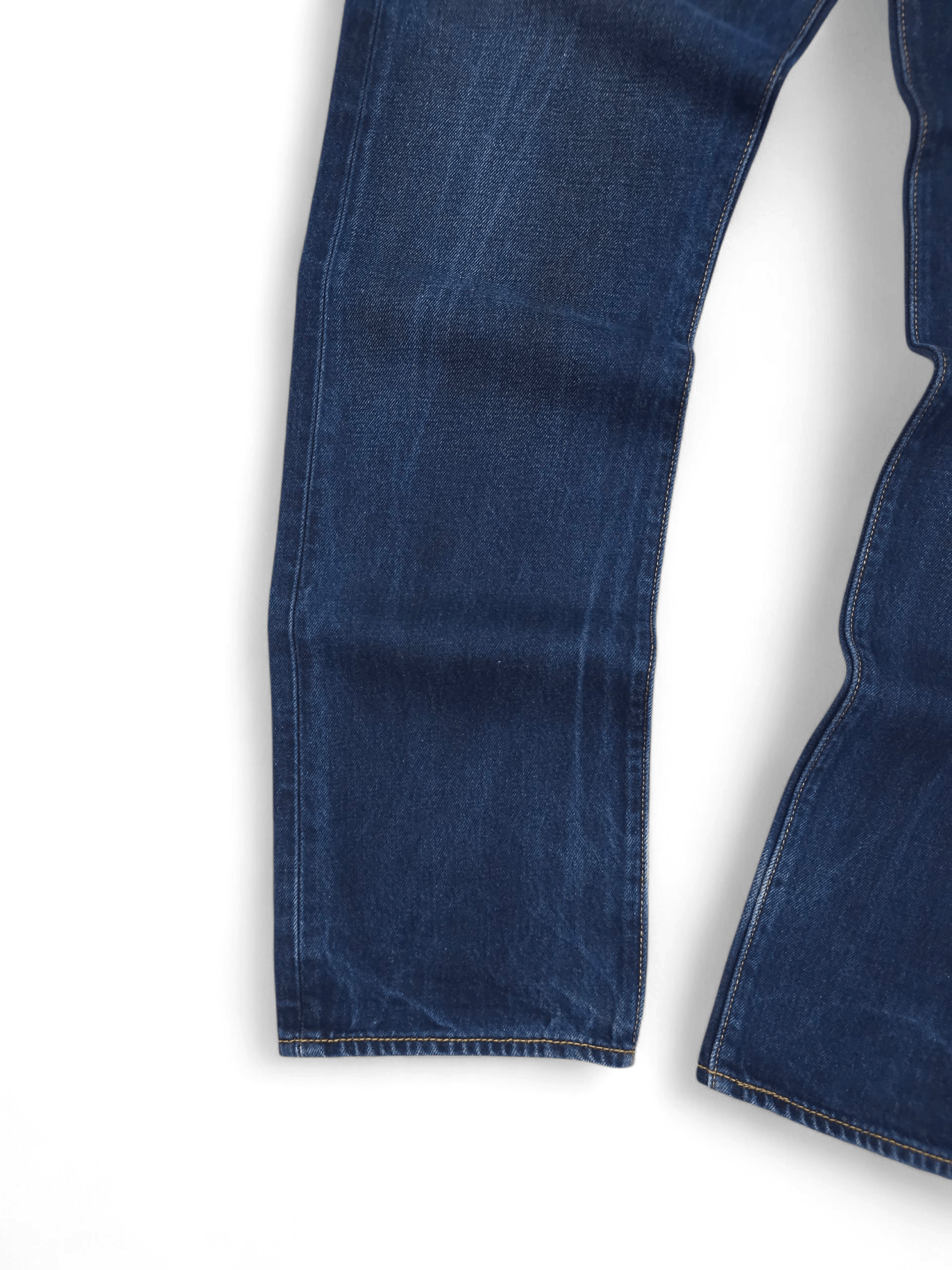 Levi's 💎 Levi's 34/32 Navy Classic Straight Denim Blue Jeans Y2K Size US 34 / EU 50 - 3 Thumbnail