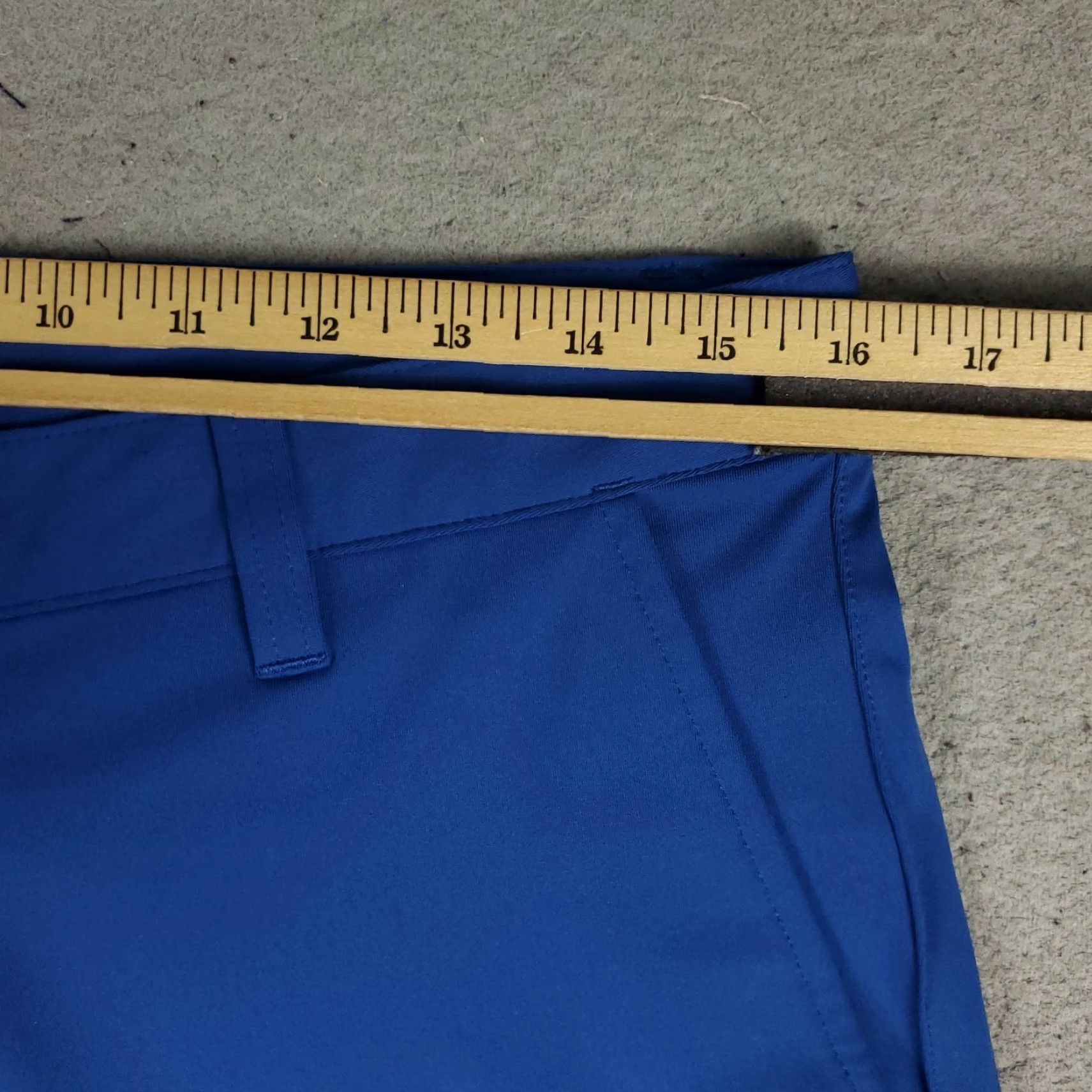 Rhone Rhone Pants Mens Size 32x33 Blue Chino Flat Front Regular Fit 33 Inseam Classic Preppy Sports Mens Size US 32 / EU 48 - 3 Thumbnail