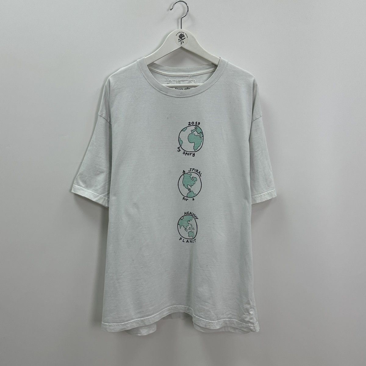 Designer Story MFG We are poisoning the earth Plant Life tee 2019 Size US XL / EU 56 / 4 - 2 Thumbnail