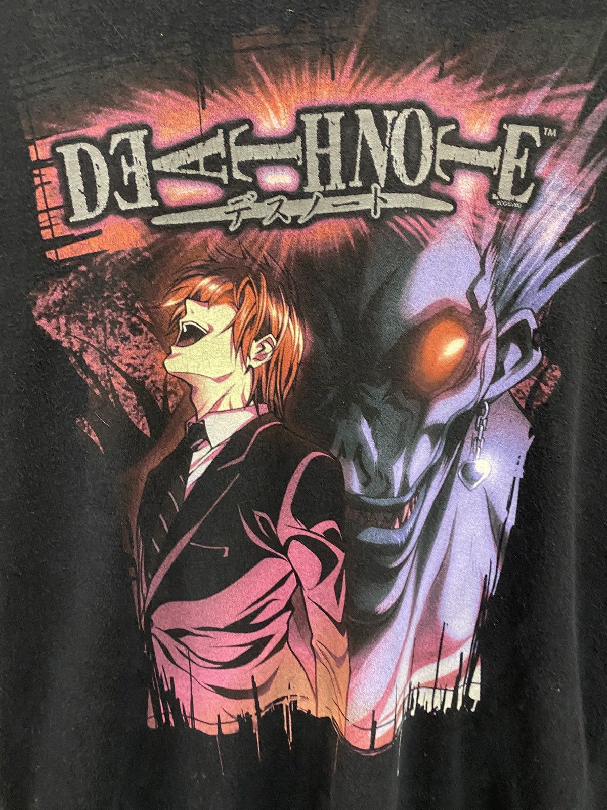 Anime Vintage Anima Tee Death Note- Rare Size US M / EU 48-50 / 2 - 5 Thumbnail