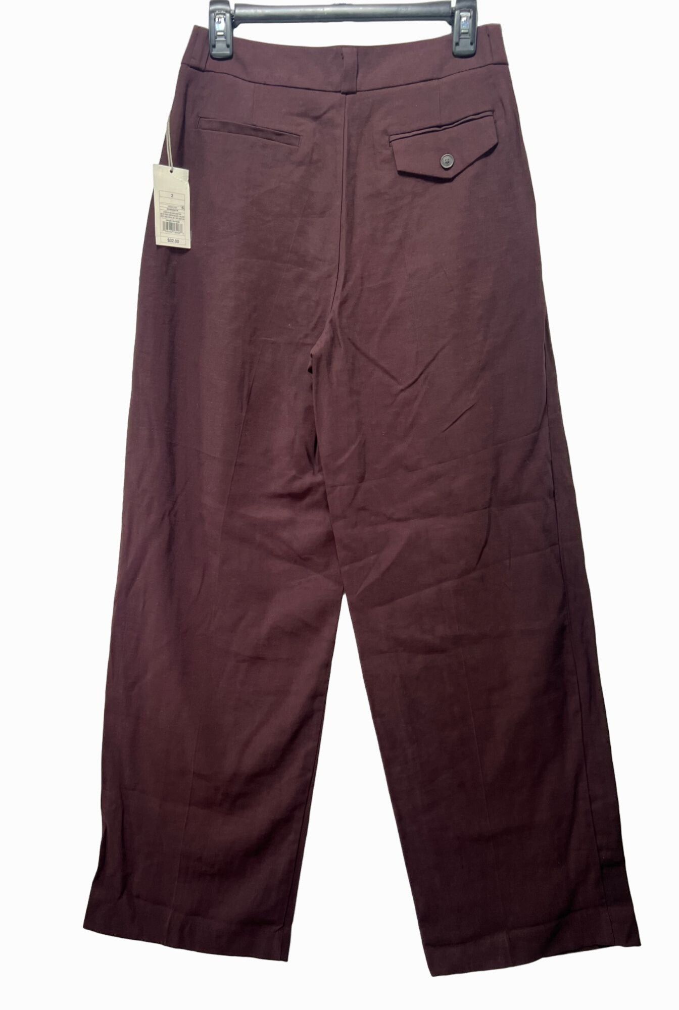 Other A New Day - Women's High-Rise Relaxed Fit Full Length Baggy Size 26" / US 2 / IT 38 - 4 Thumbnail