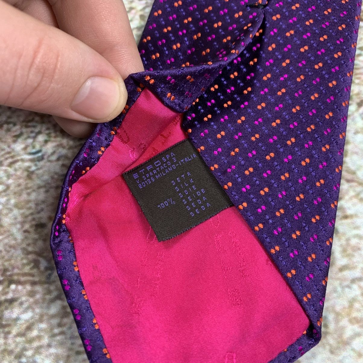 Etro Etro Silk Tie Size ONE SIZE - 4 Thumbnail