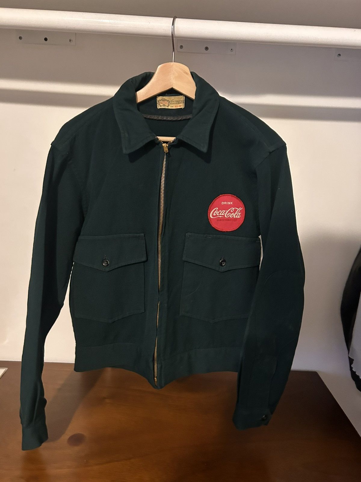Vintage vintage coca cola workwear jacket Size US XXS / EU 40 - 2 Thumbnail