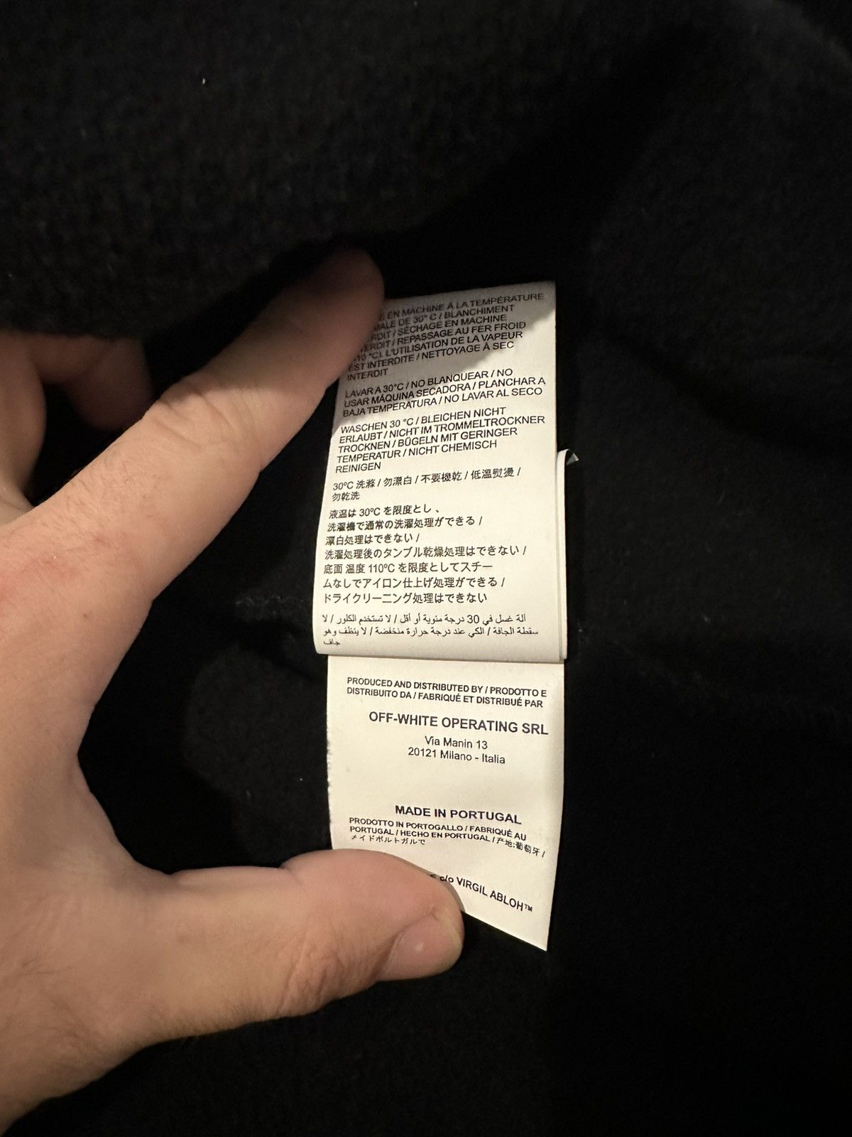 Off-White Off-White Gradient Zip Up Size US XL / EU 56 / 4 - 5 Thumbnail