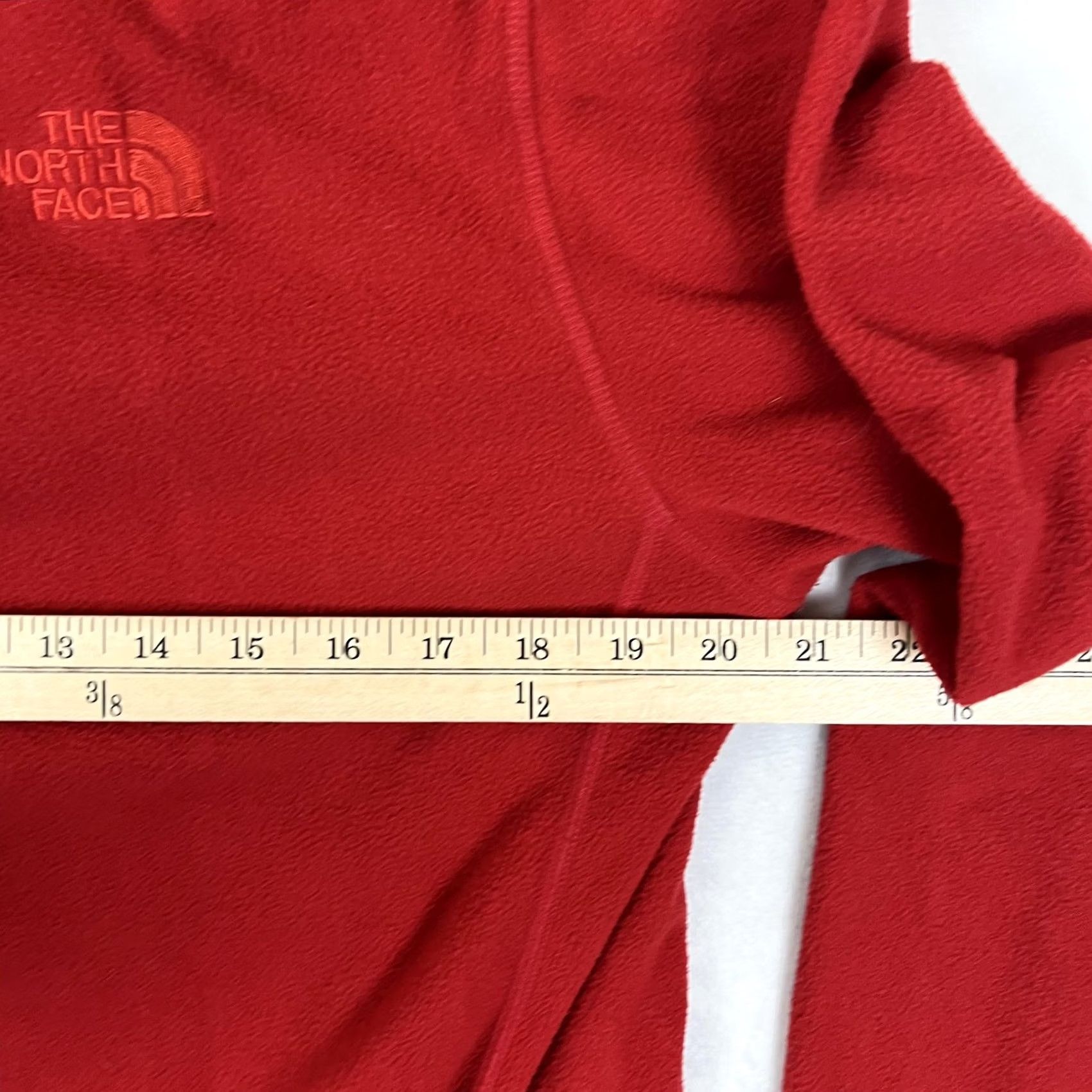 The North Face The North Face Fleece Pullover Mens M Red 1/4 Zip Hiking Sweatshirt Winter Size US M / EU 48-50 / 2 - 5 Thumbnail