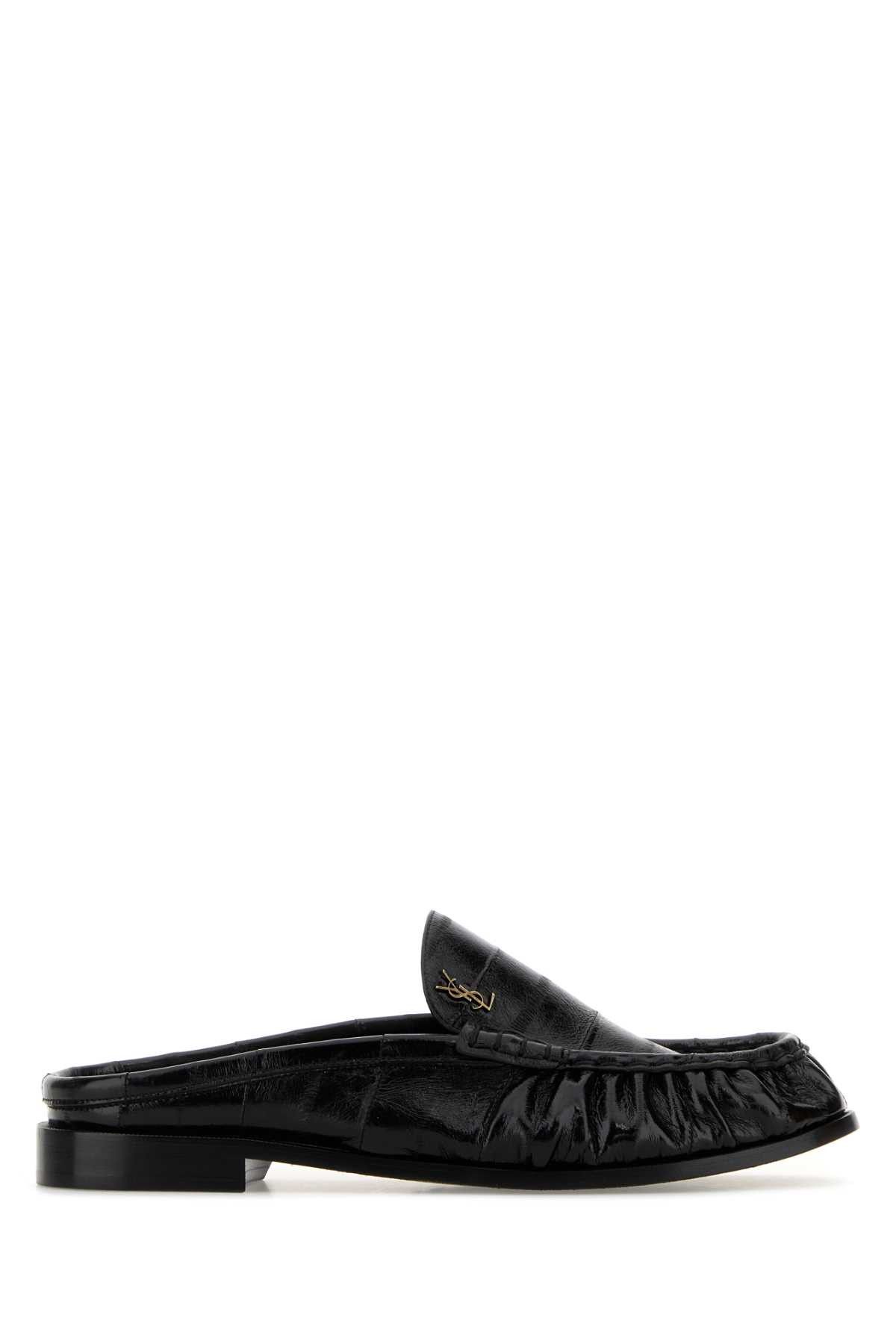 Saint Laurent Paris Black Leather Le Loafers Slippers Size US 9.5 / EU 42-43 - 1 Thumbnail