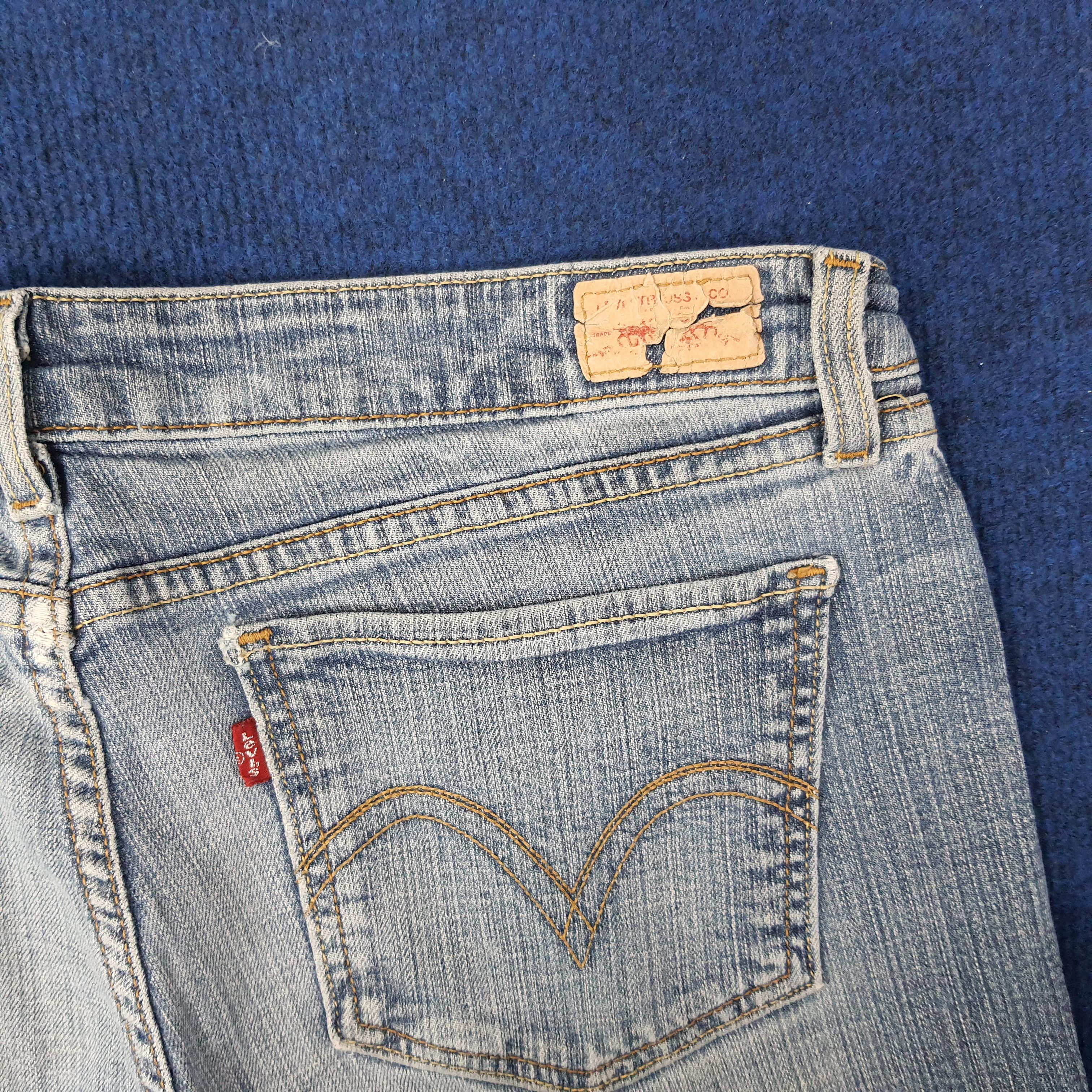 Levi's Vintage Levi's 524 Jeans Too Superlow Jeans C244N9 Size 35" - 5 Thumbnail