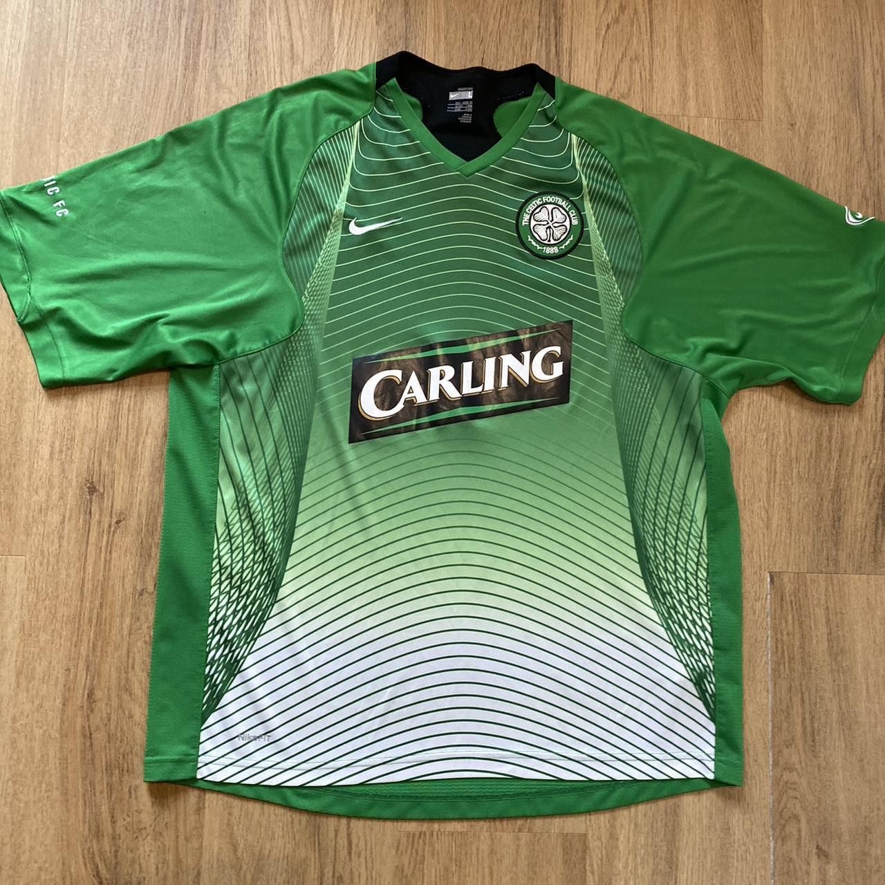 2006-07 Celtic Glasgow Nike Carling Trainning Shirt