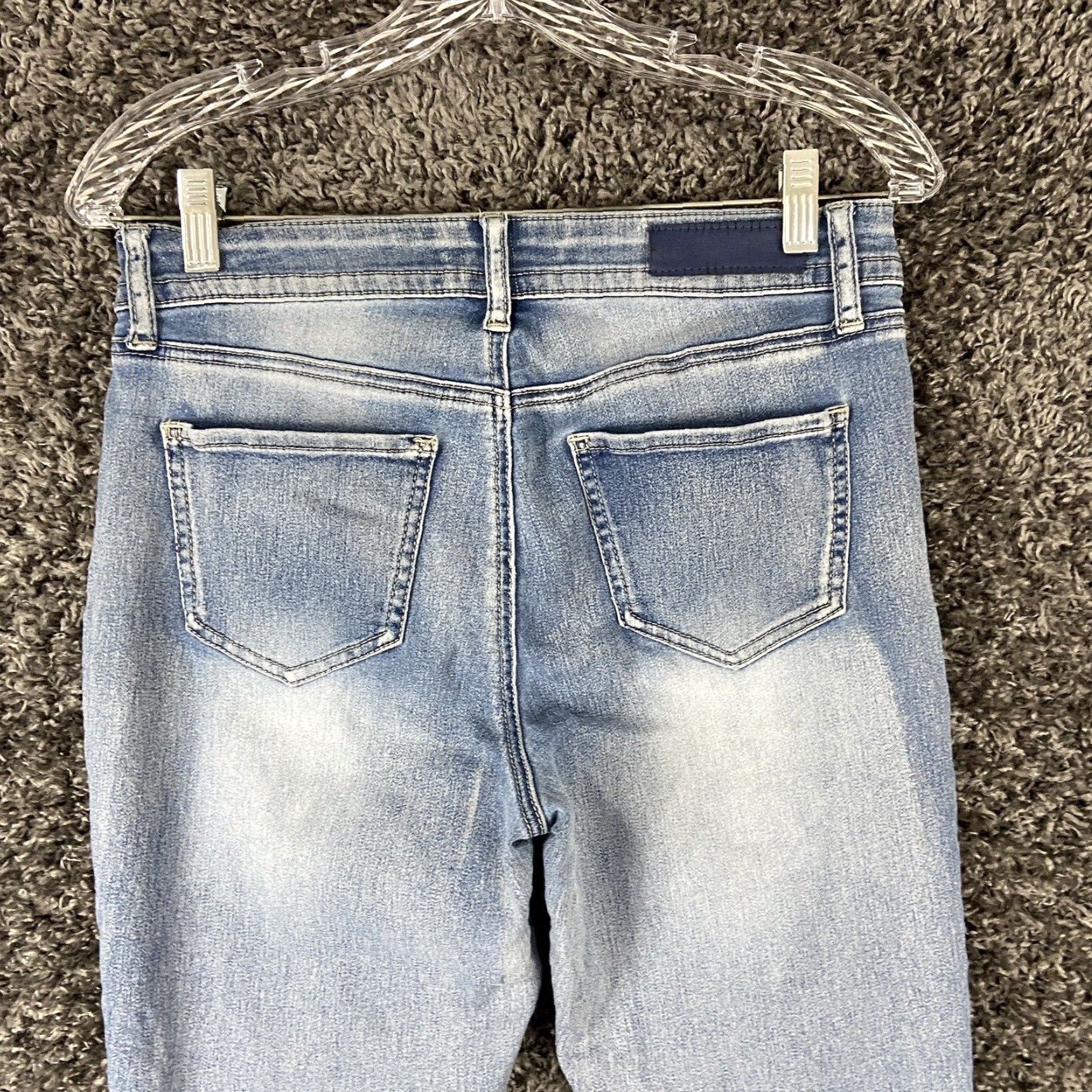 Vintage HYDRAULIC Women's Blue Super Skinny Jeans Size 6 Size 28" / US 6 / IT 42 - 8 Thumbnail