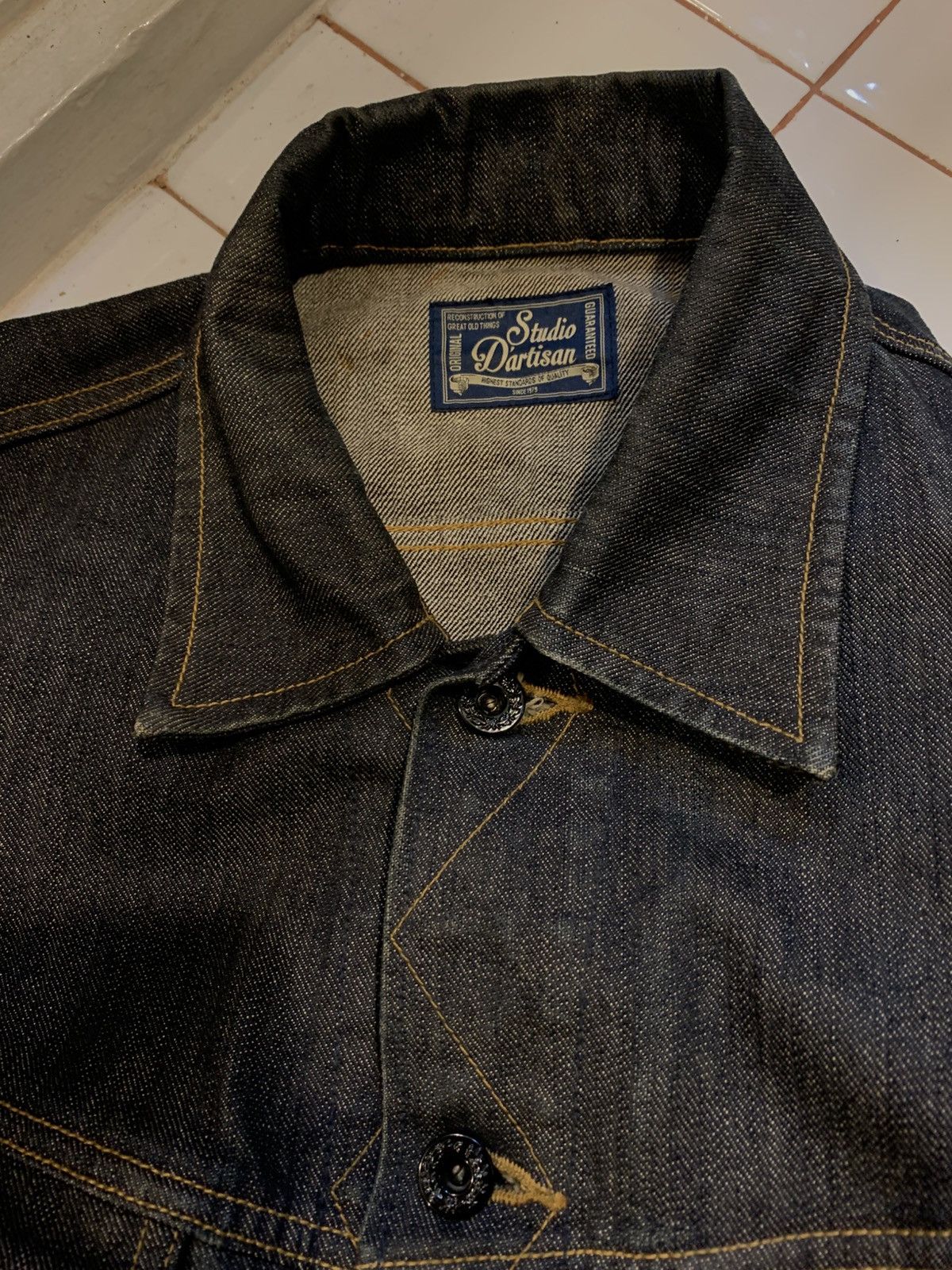 Studio D'Artisan 🐍 Studio D’Artisan Denim Jacket Size US M / EU 48-50 / 2 - 3 Thumbnail