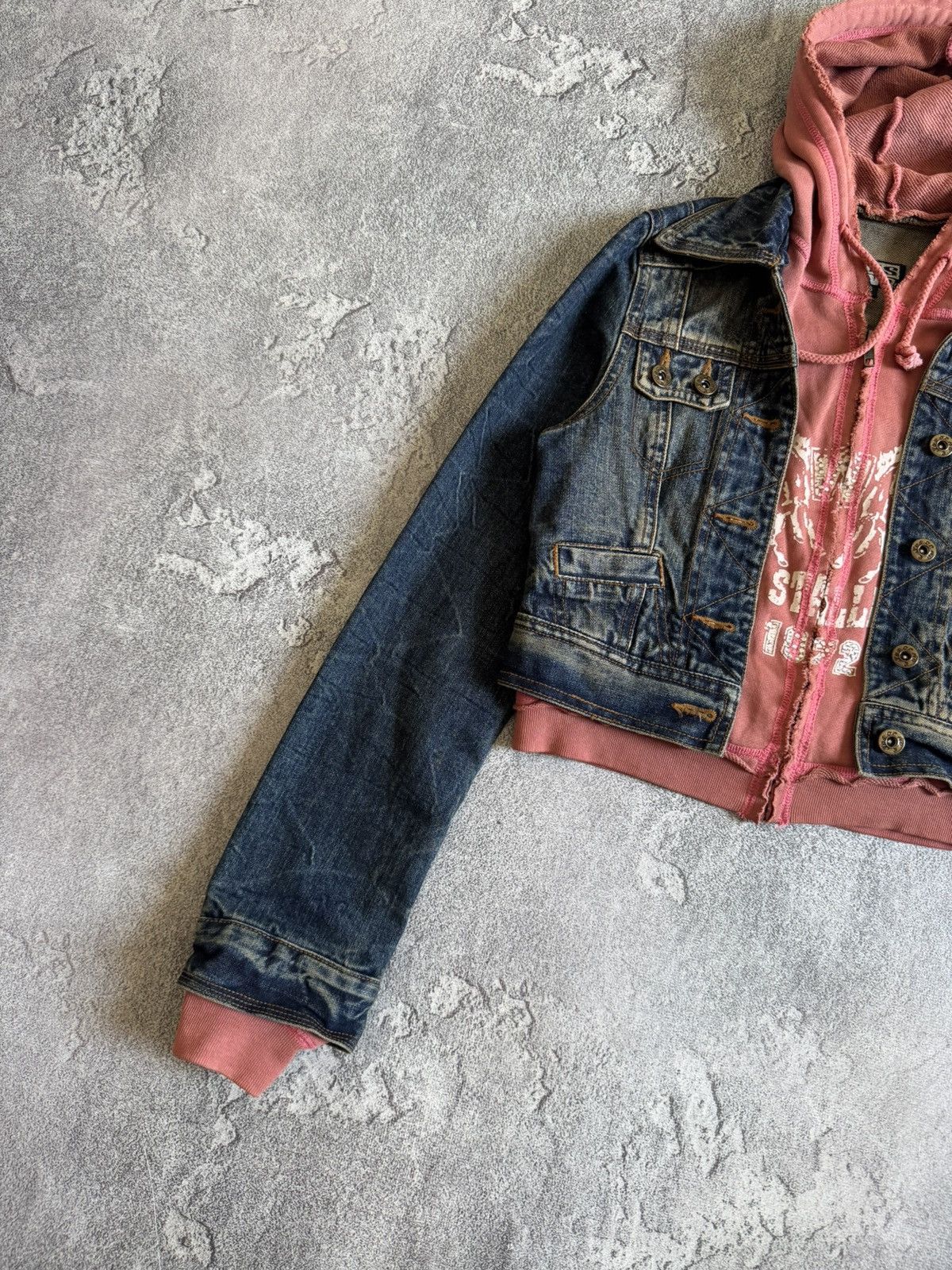 Hysteric Glamour Vintage S/size retro archive jacket y2k + hoodie L.G.B. Size S / US 4 / IT 40 - 8 Thumbnail