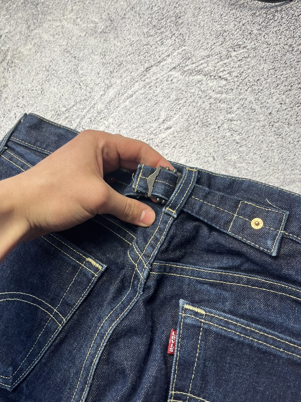 Levi's Vintage 90s Levis Blue Wash Style Baggy Jeans Y2K Rare Size US 36 / EU 52 - 22 Thumbnail