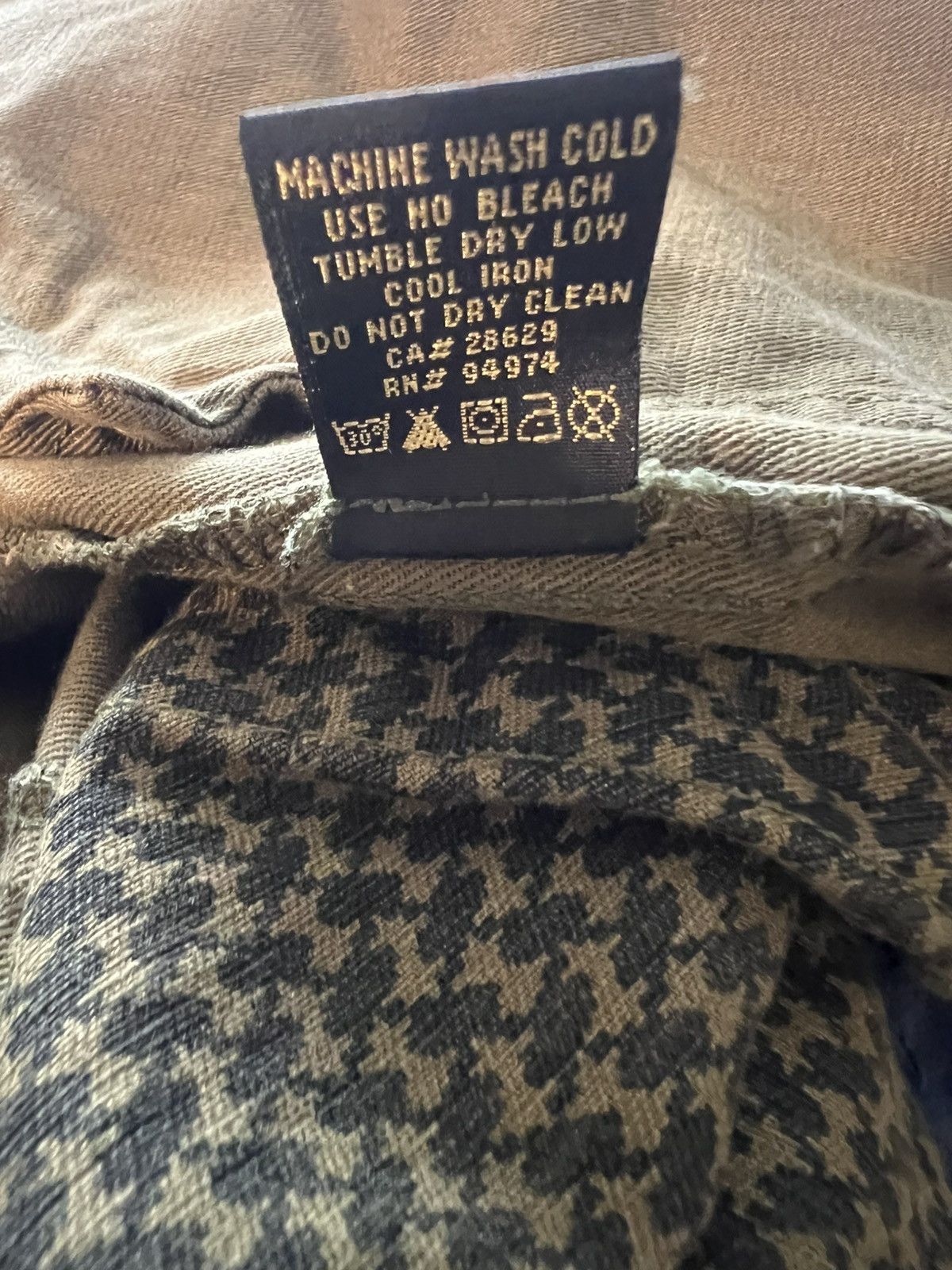 Undefeated Undefeated mens utility field jacket houndstooth M Size US M / EU 48-50 / 2 - 12 Thumbnail