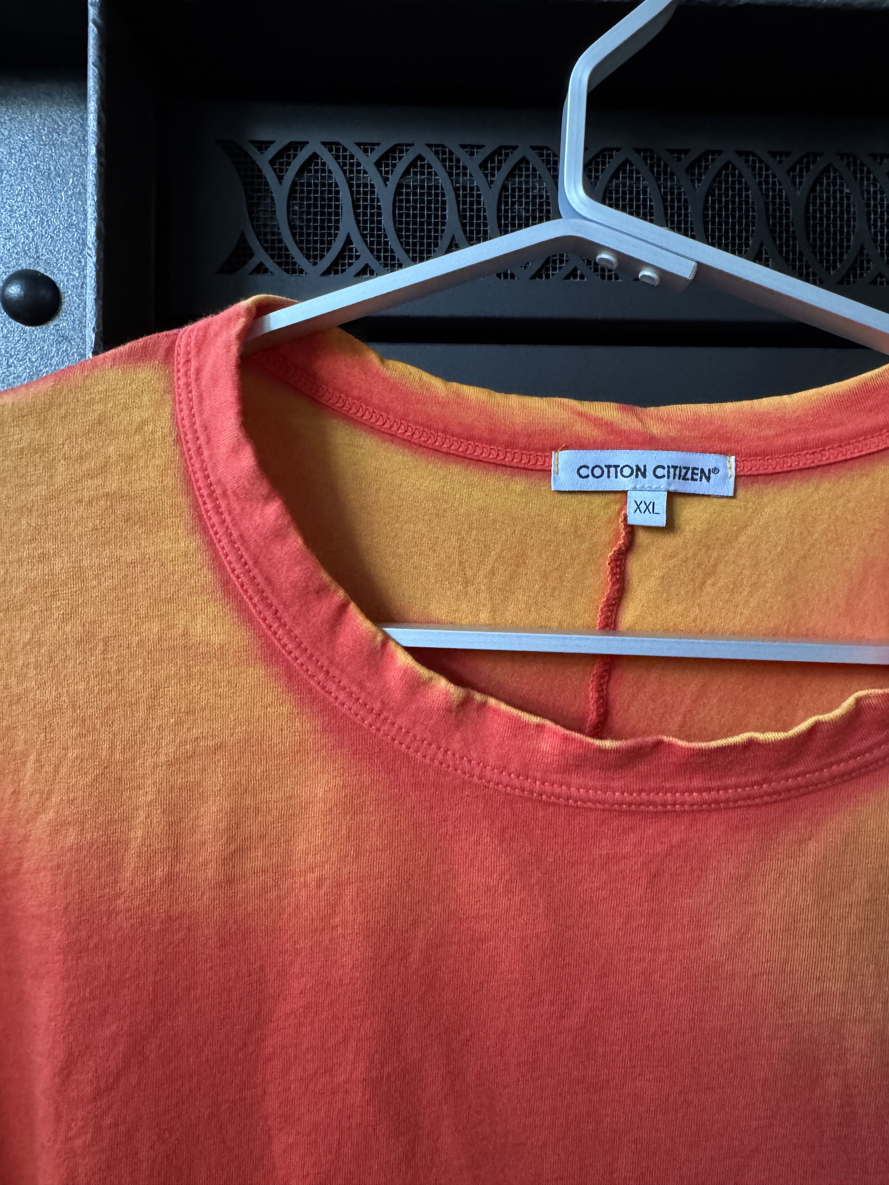 COTTONCITIZEN Over-Dye Cotton Citizen Prince Long Sleeve Orange Cast Size US XXL / EU 58 / 5 - 4 Thumbnail