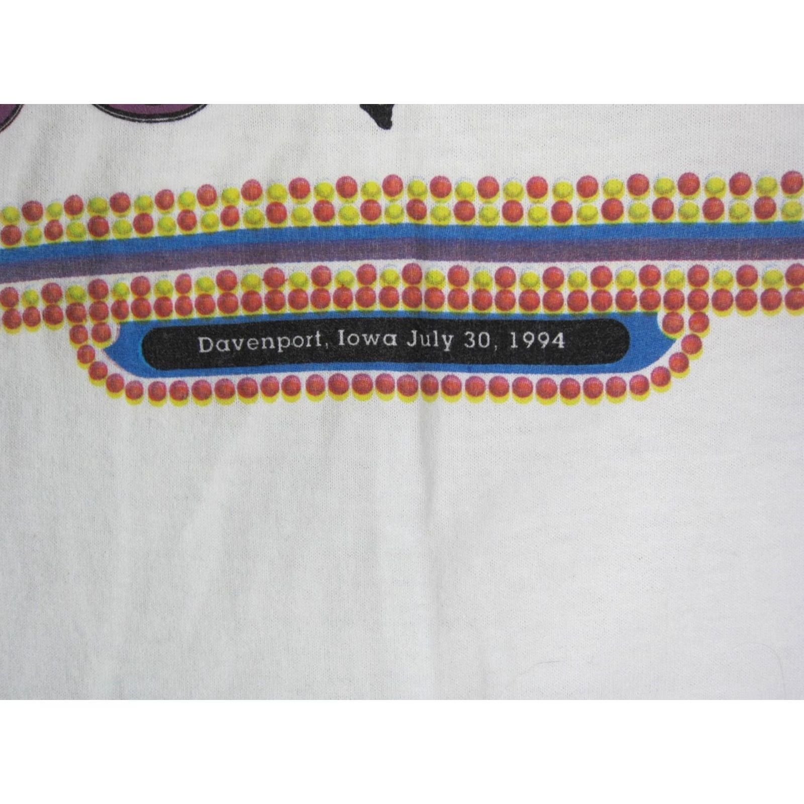 Hanes VINTAGE BIX 7 Shirt Mens Large L White 20 Years Running Marathon USA 90s Size US L / EU 52-54 / 3 - 3 Thumbnail