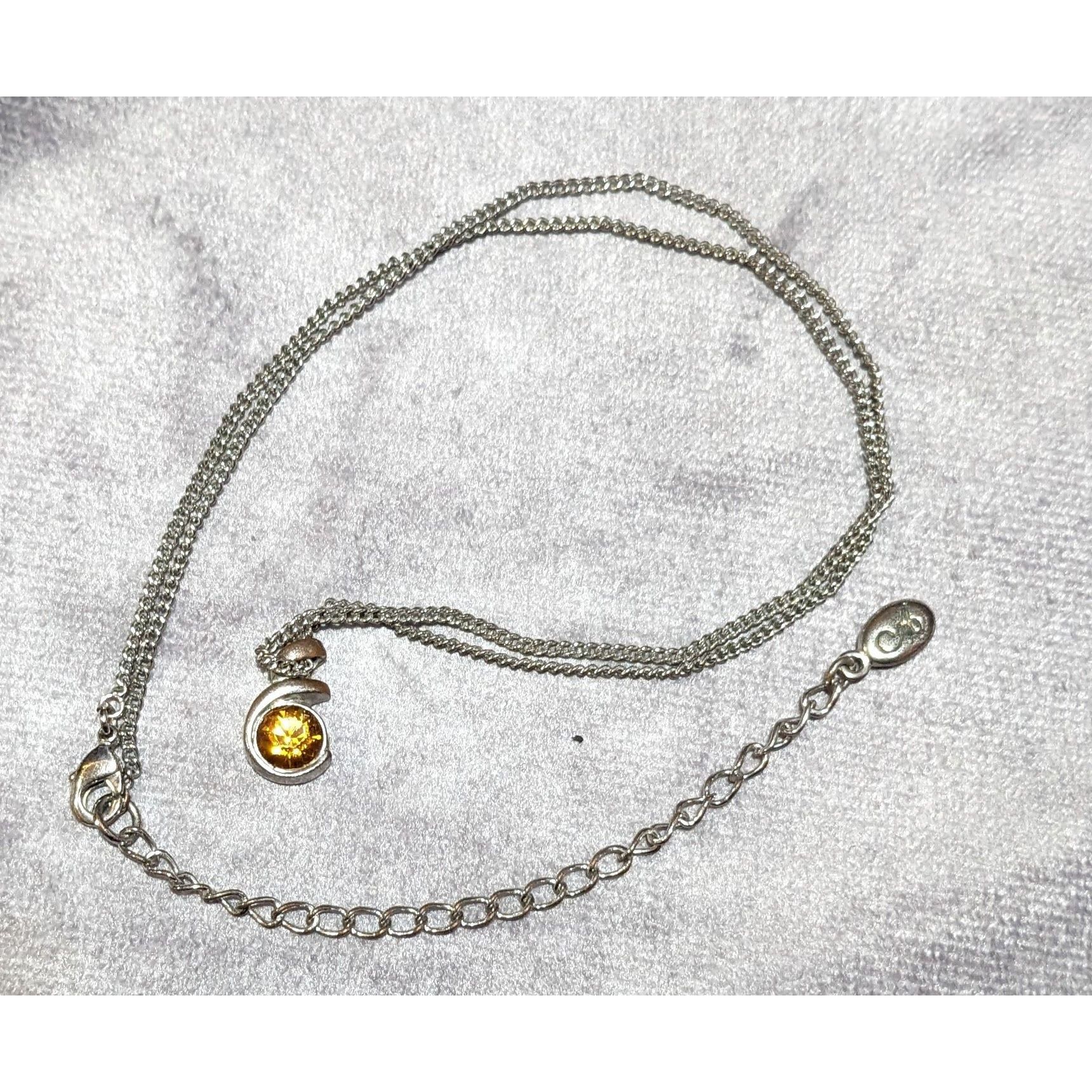 Other Annaleece by DeVries Topaz Swarovski November Birthday Penda Size ONE SIZE - 10 Thumbnail