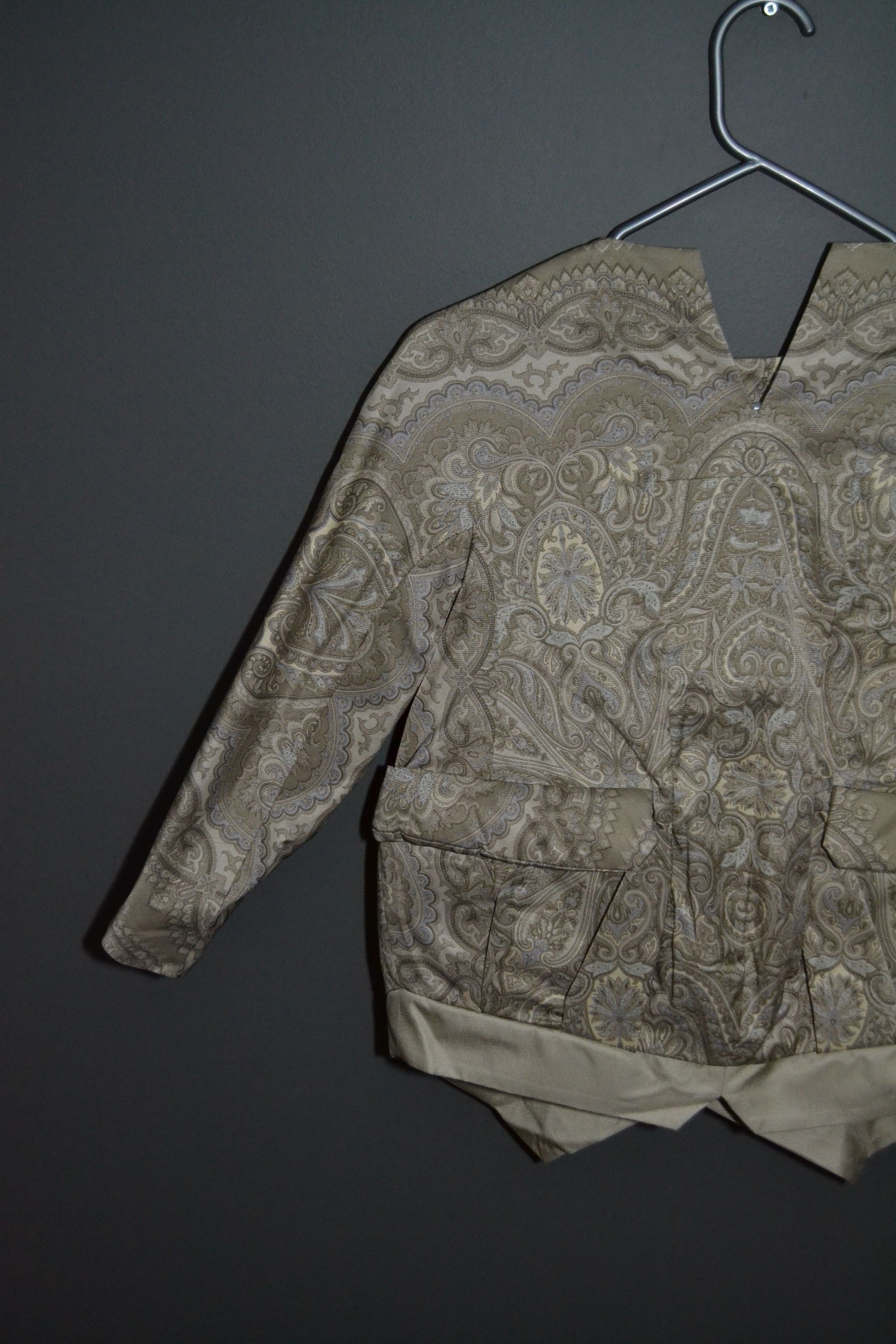 Jun Takahashi × Undercover Undercover 100% Silk Earmuff Maniac Ethnic Print Jacket 1 Size S / US 4 / IT 40 - 9 Thumbnail