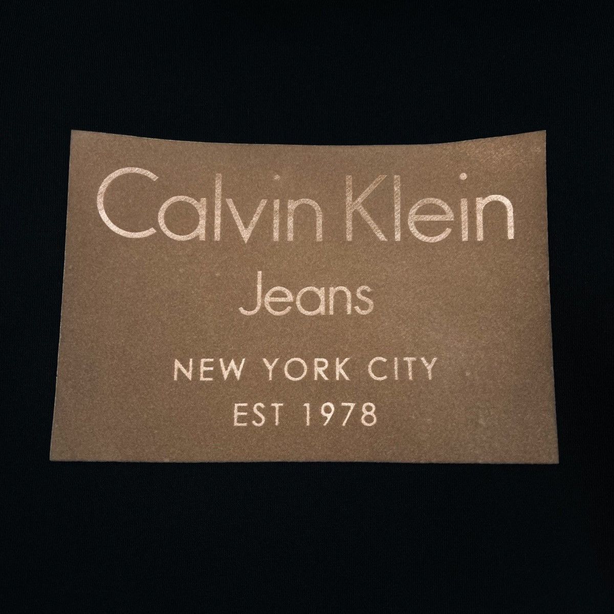 Calvin Klein Calvin Klein Jeans Velour Logo Sweatshirt Size L / US 10 / IT 46 - 3 Thumbnail