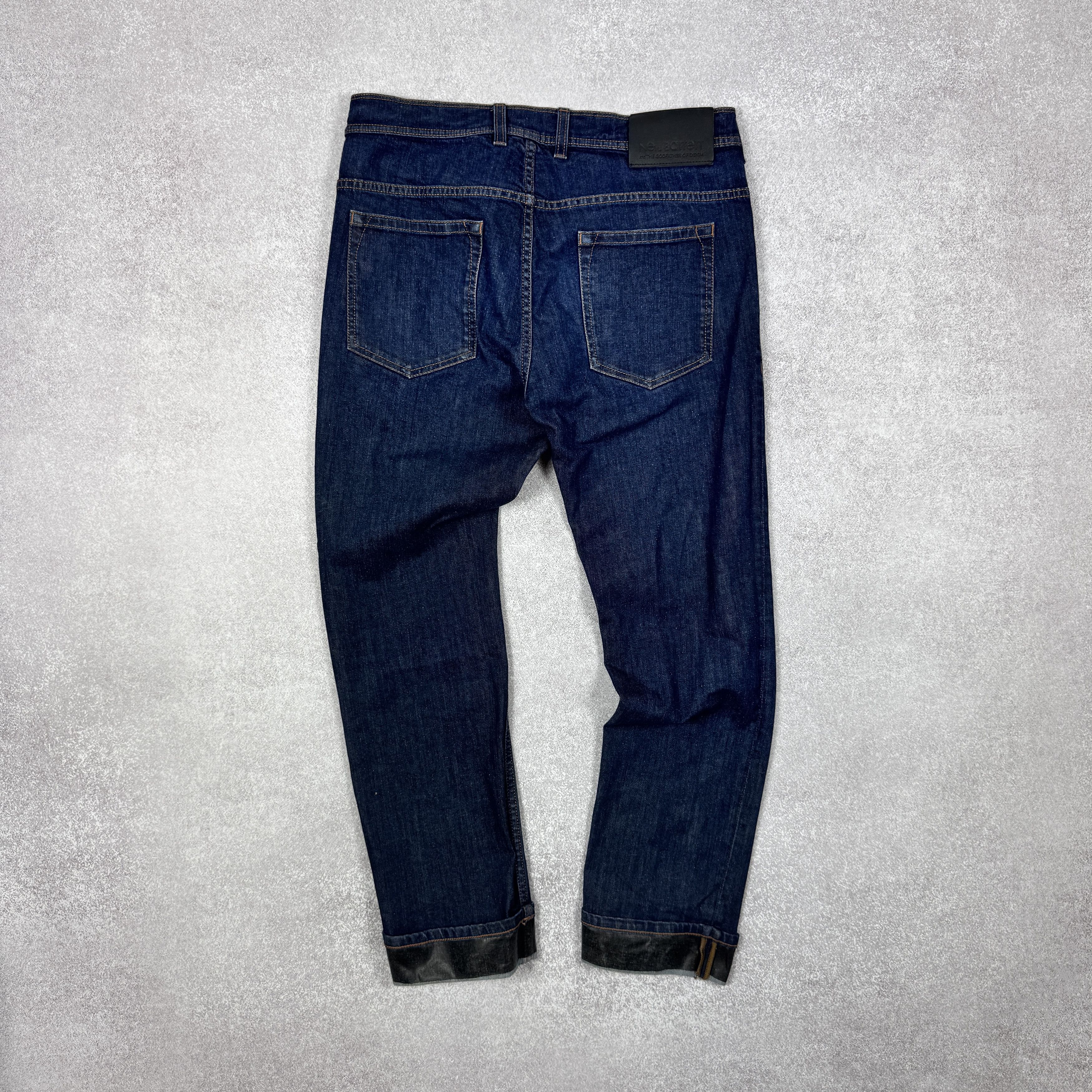 Neil Barrett Men`s Neil Barrett Skinny Fit Regular Rise Printed Jeans Size US 32 / EU 48 - 2 Thumbnail